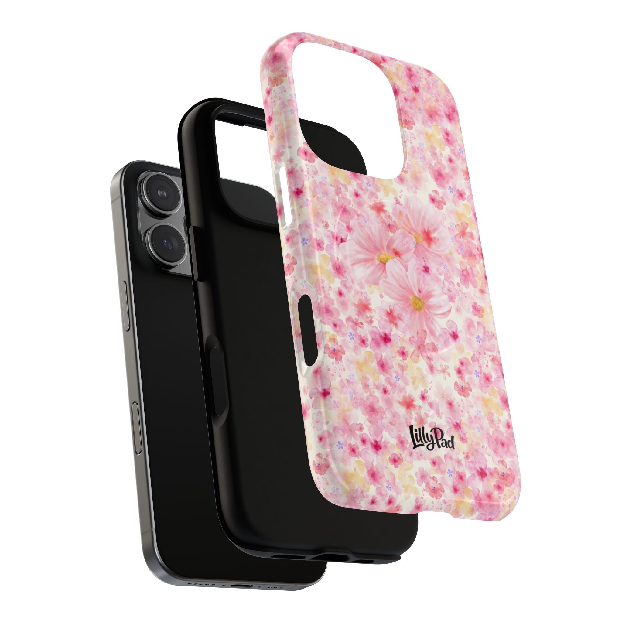 Pink Cherry Blossom Phone Case | Tough Magnetic Case