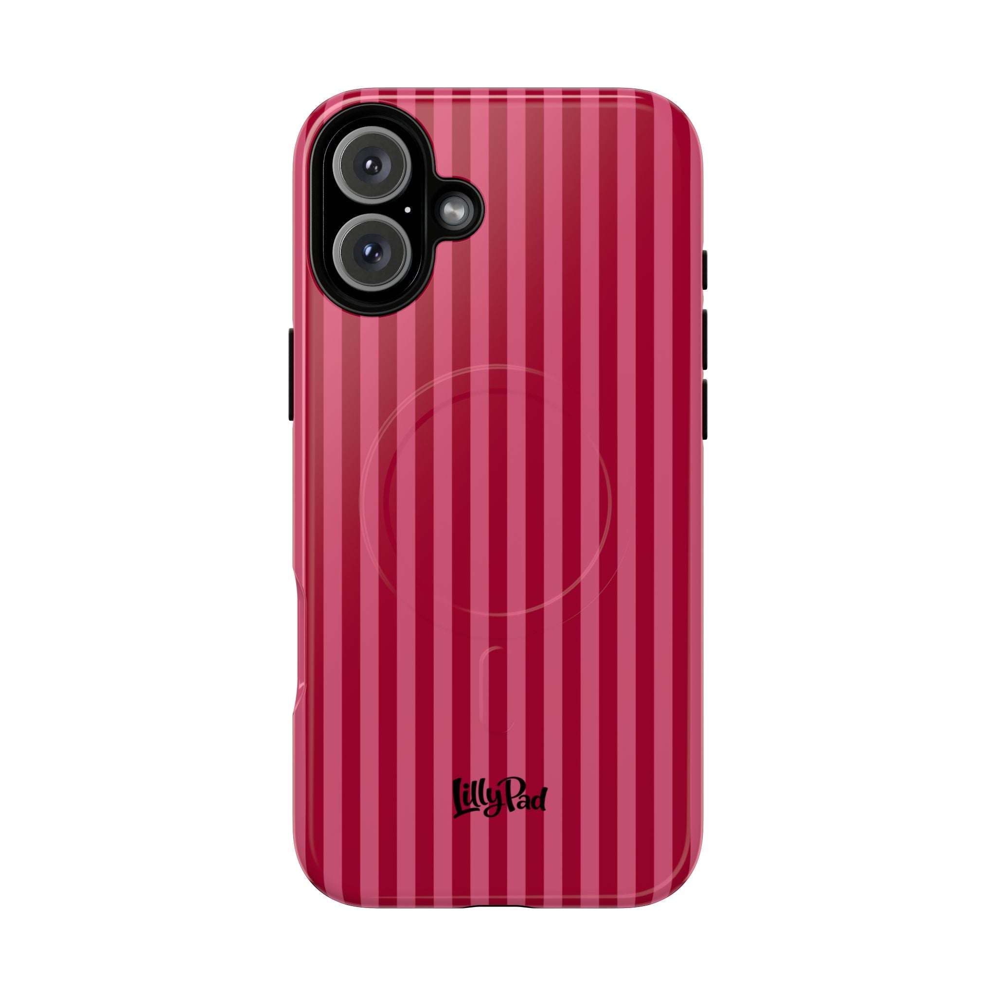 Red Vertical Stripe Phone Case | Tough Magnetic Case