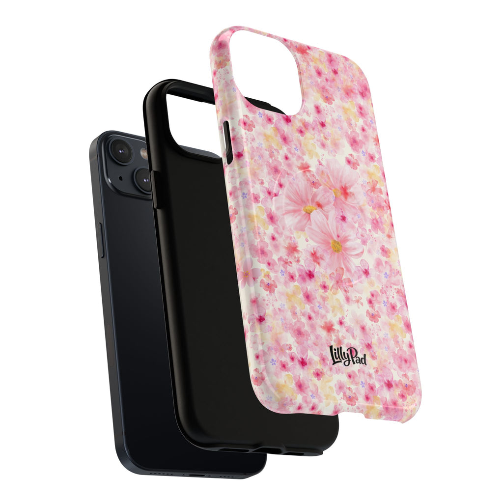 Pink Cherry Blossom Phone Case | Tough Magnetic Case