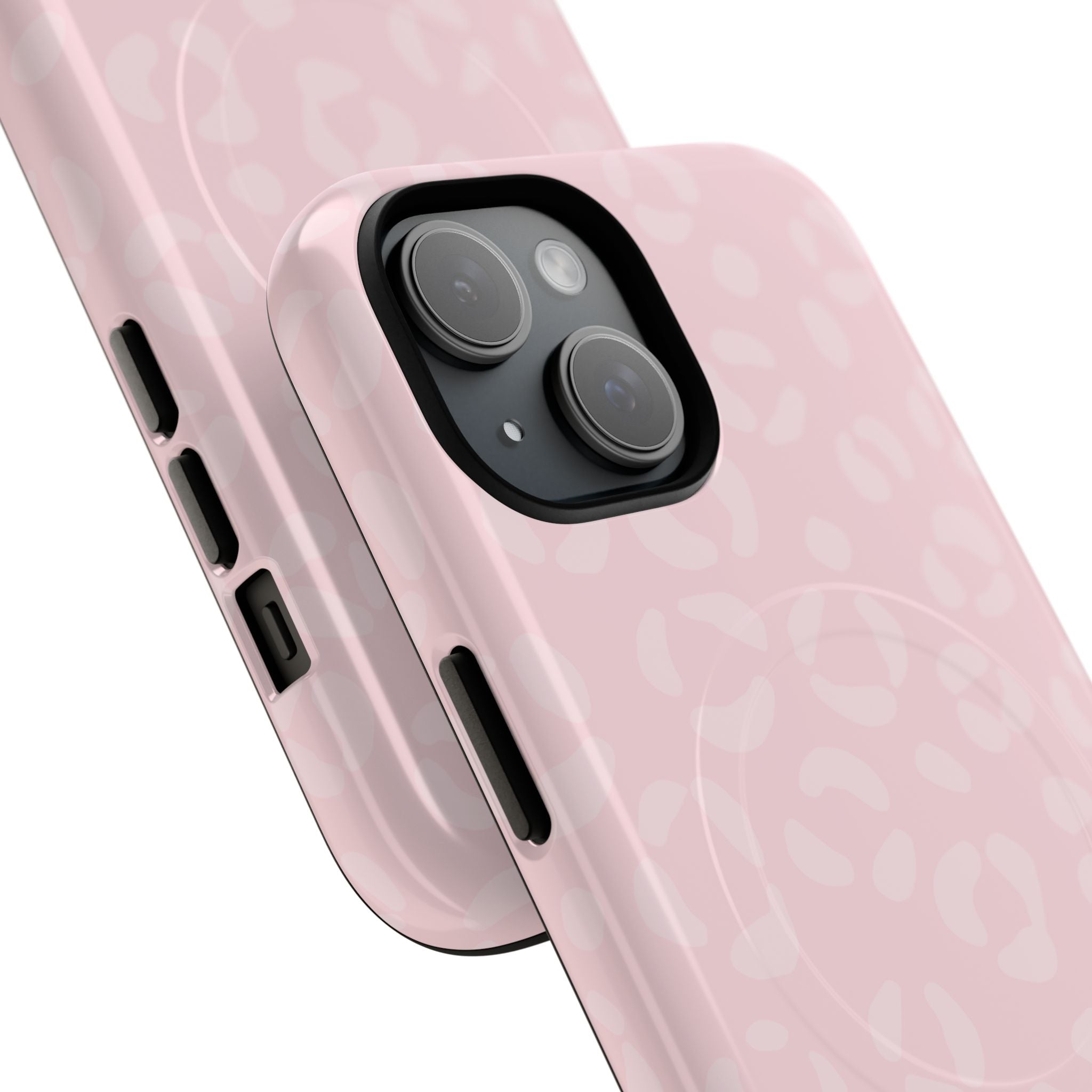 Pink Leopard Print Phone Case | Tough Magnetic Case