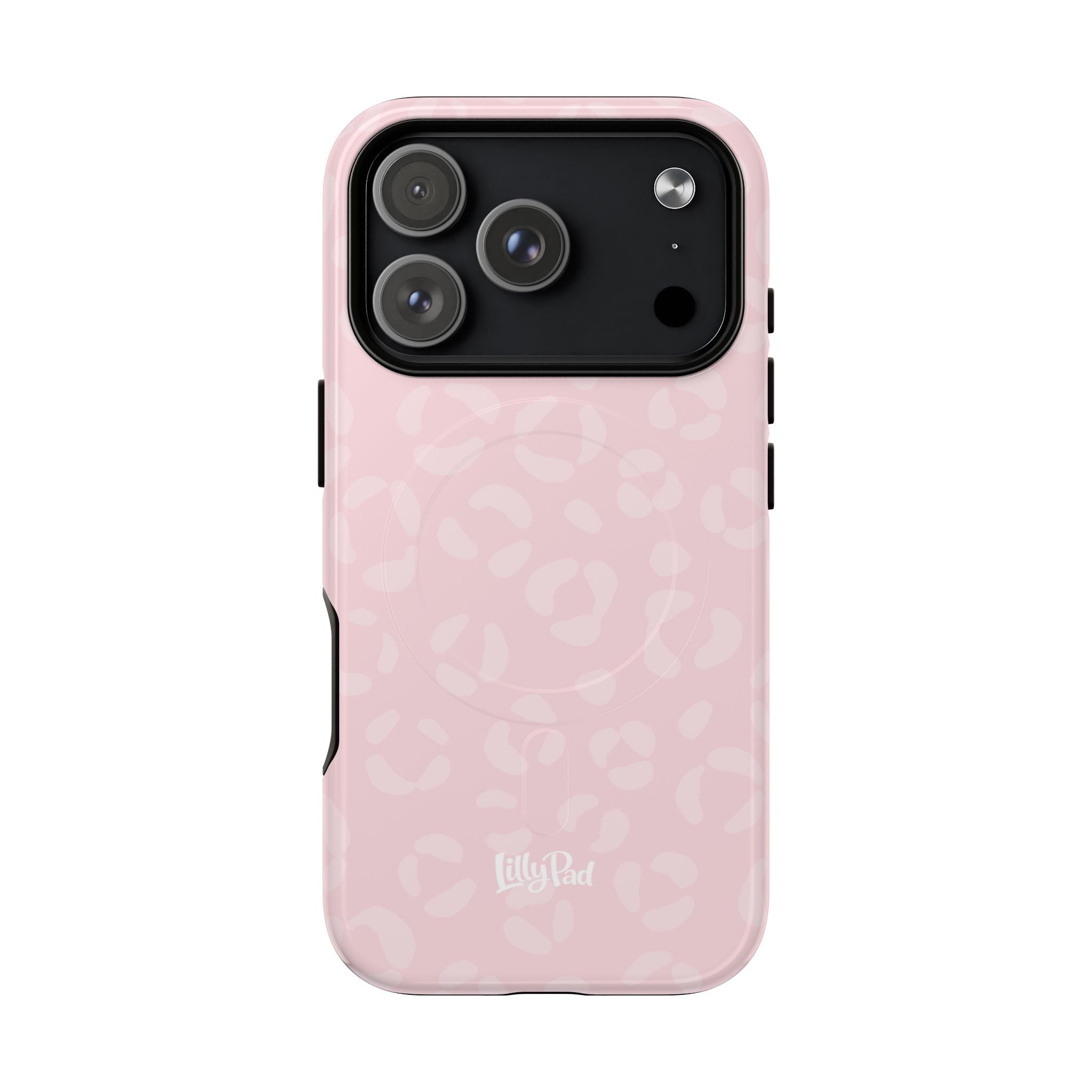 Pink Leopard Print Phone Case | Tough Magnetic Case