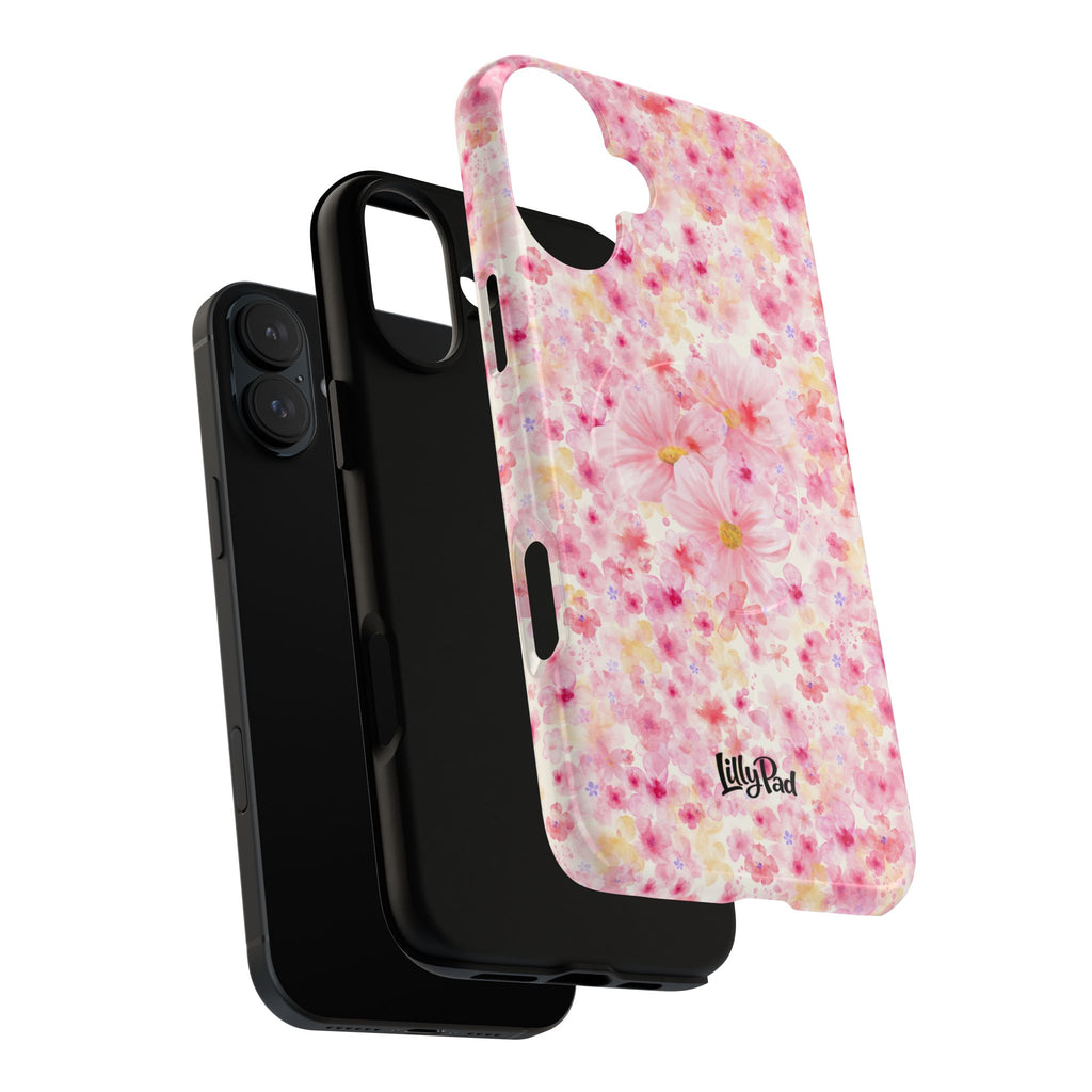 Pink Cherry Blossom Phone Case | Tough Magnetic Case