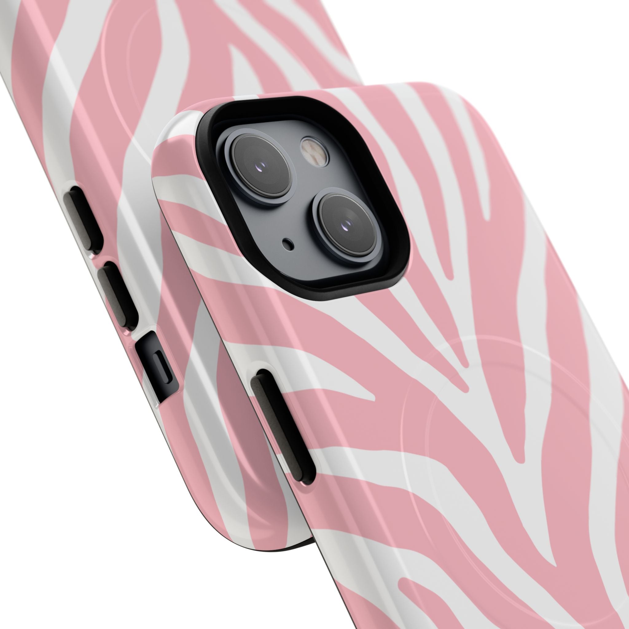Pink Zebra Print Phone Case | Magnetic Case