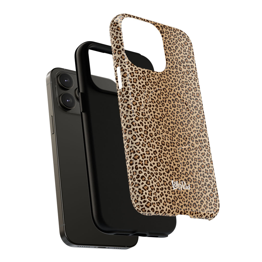 Leopard Print Phone Case | Tough Magnetic Case, Animal Print iPhone Cover