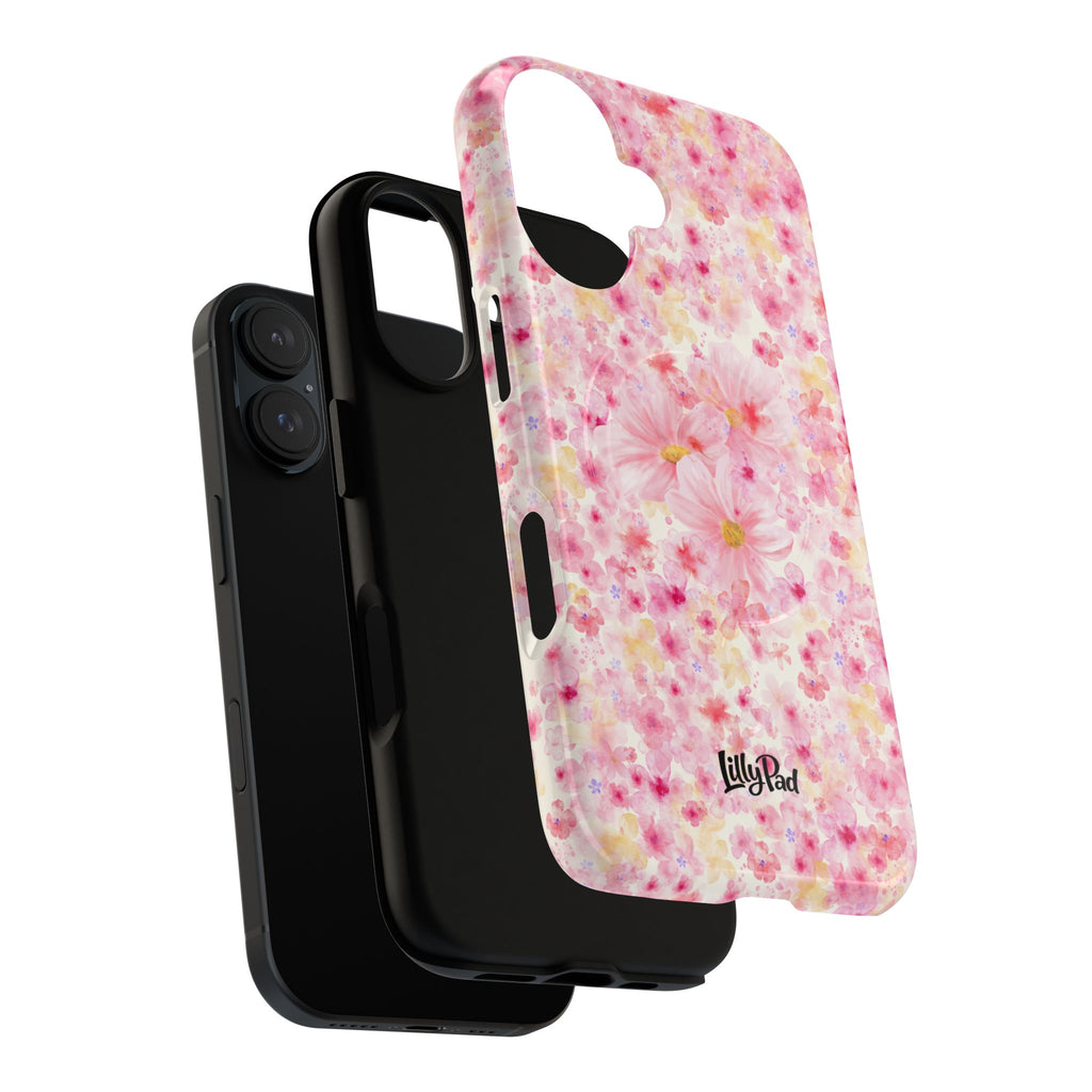 Pink Cherry Blossom Phone Case | Tough Magnetic Case