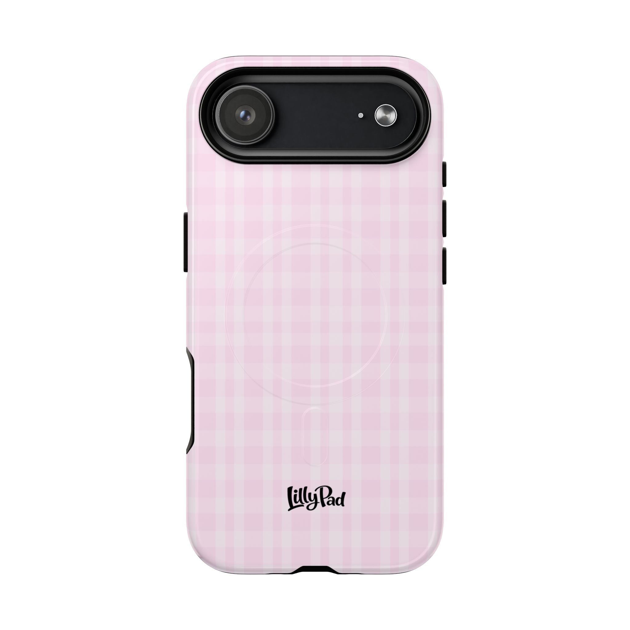 Pink Gingham Phone Case | Tough Magnetic Case