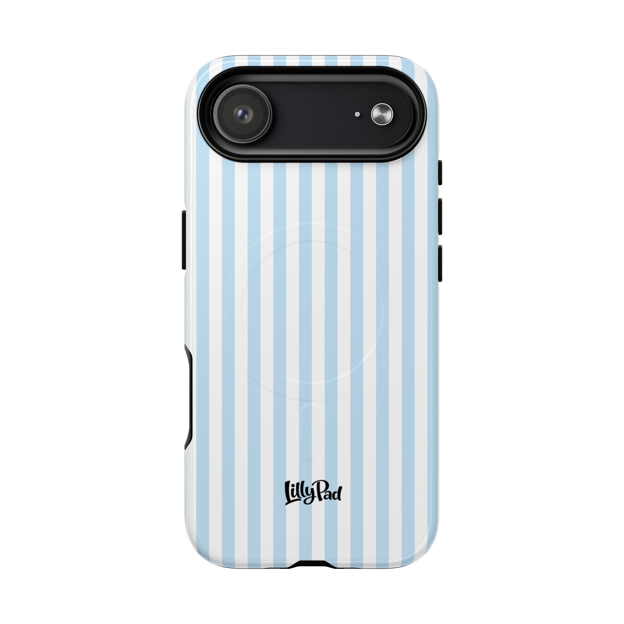 Blue Striped Pattern Phone Case | Tough Magnetic Case