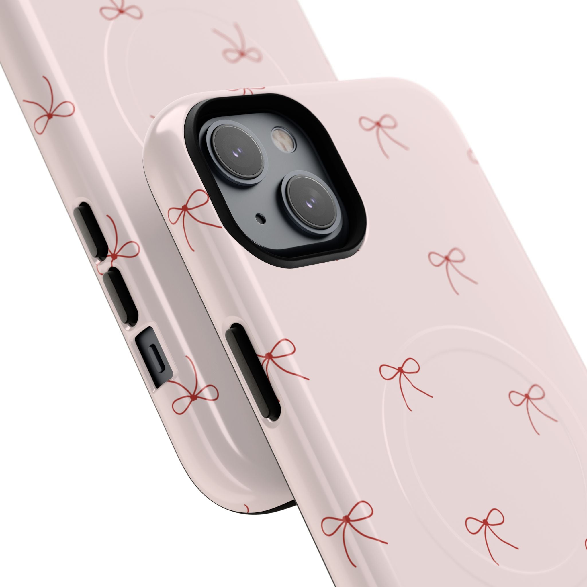 Pink Tiny Bows Phone Case | Tough Magnetic Case