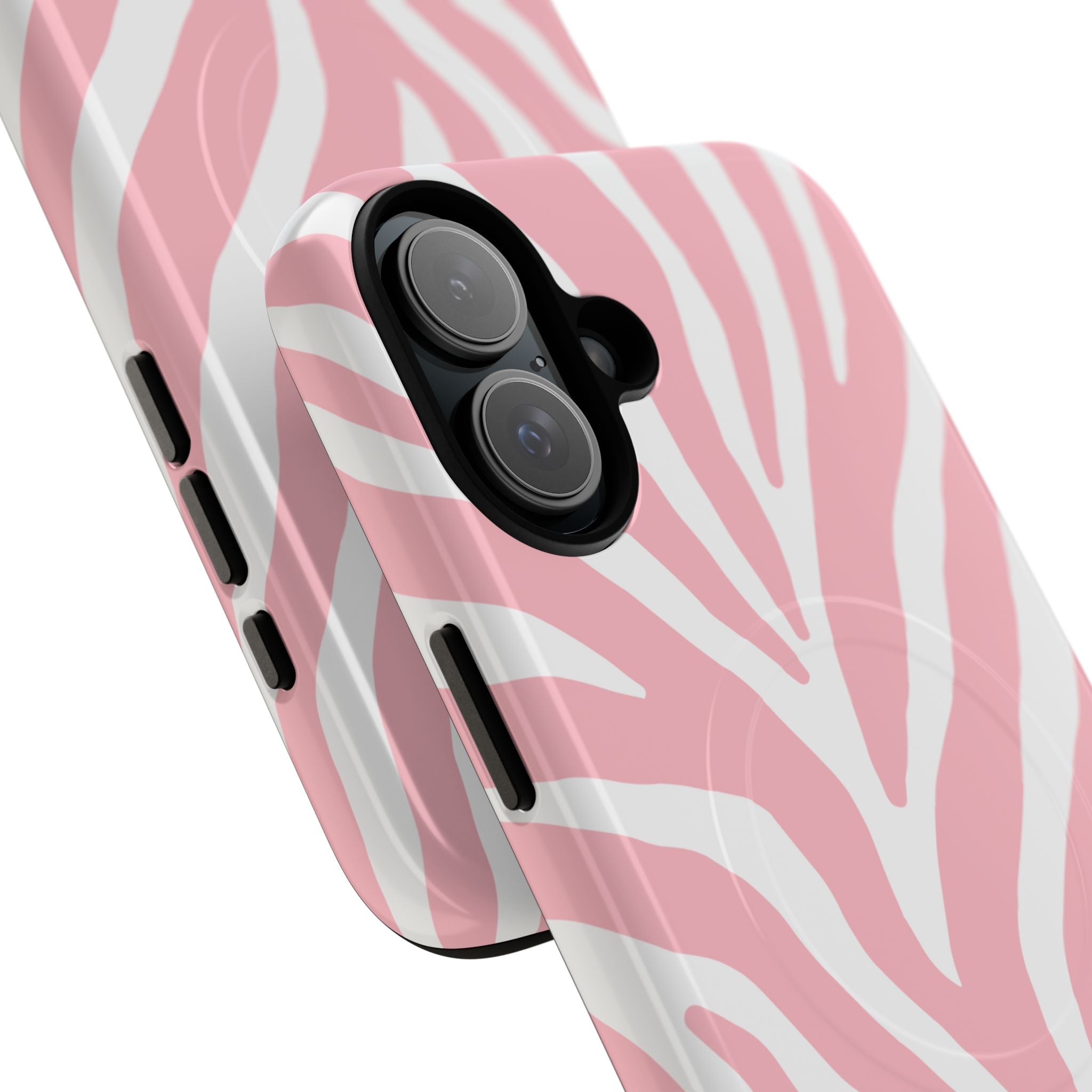 Pink Zebra Print Phone Case | Magnetic Case