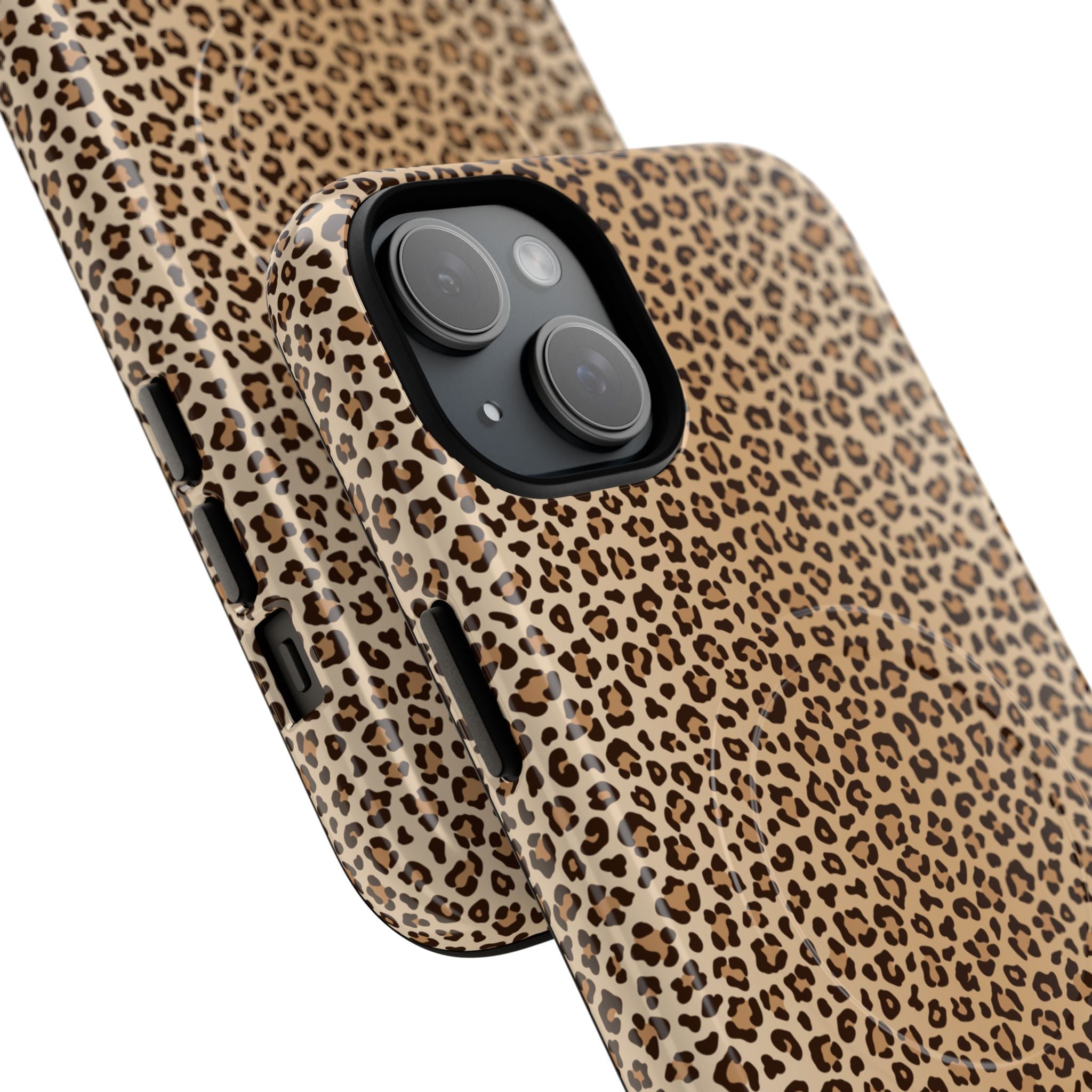 Leopard Print Phone Case | Tough Magnetic Case, Animal Print iPhone Cover