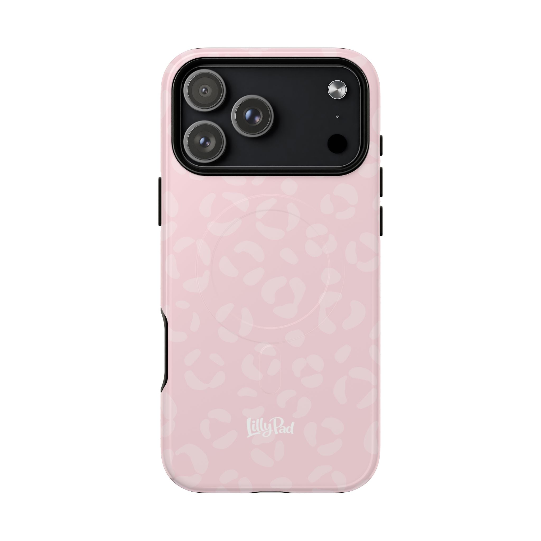Pink Leopard Print Phone Case | Tough Magnetic Case