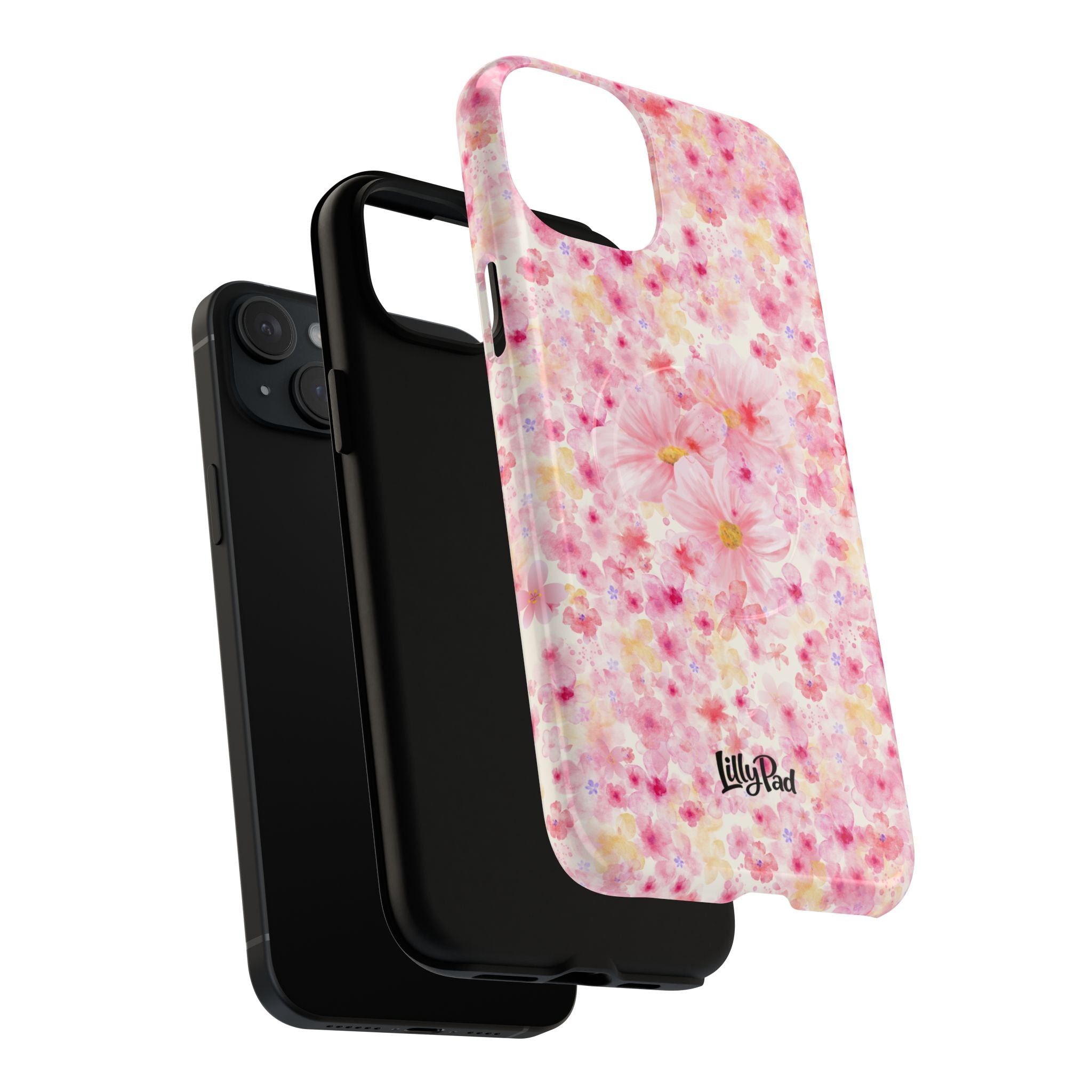 Pink Cherry Blossom Phone Case | Tough Magnetic Case