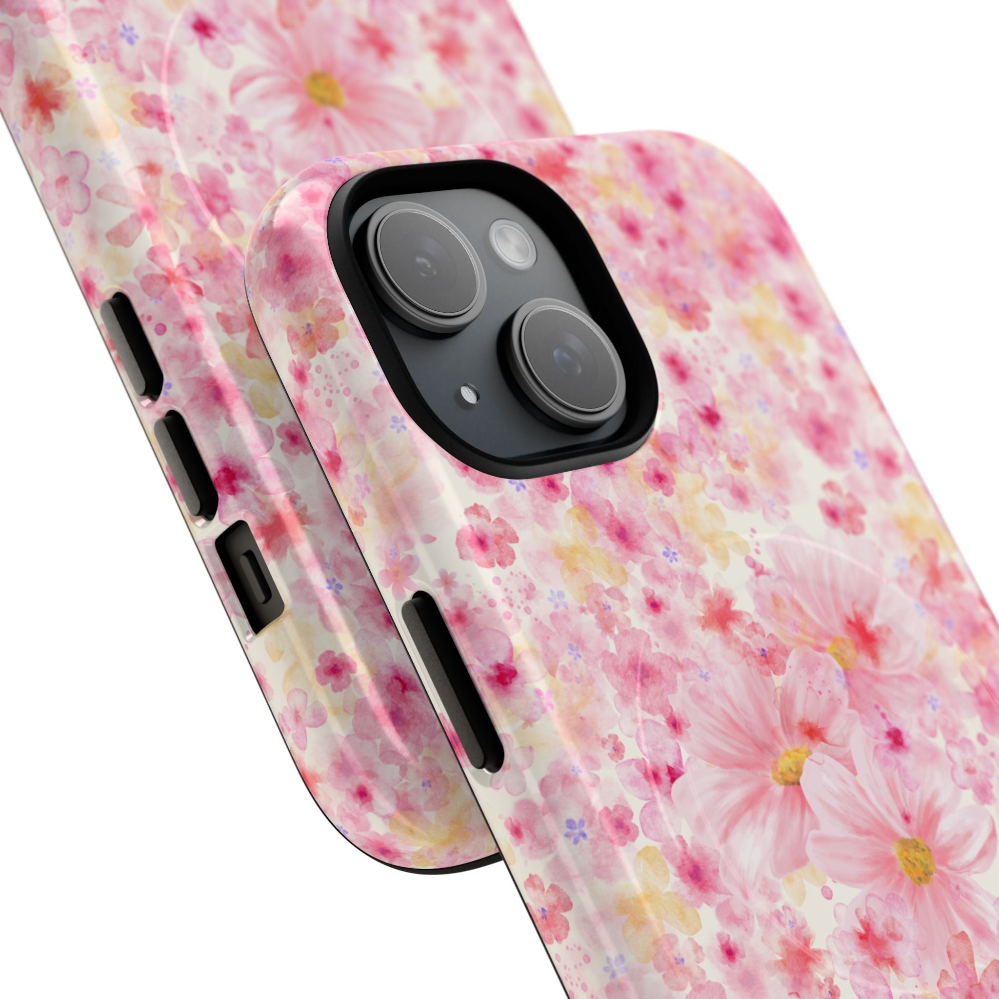 Pink Cherry Blossom Phone Case | Tough Magnetic Case
