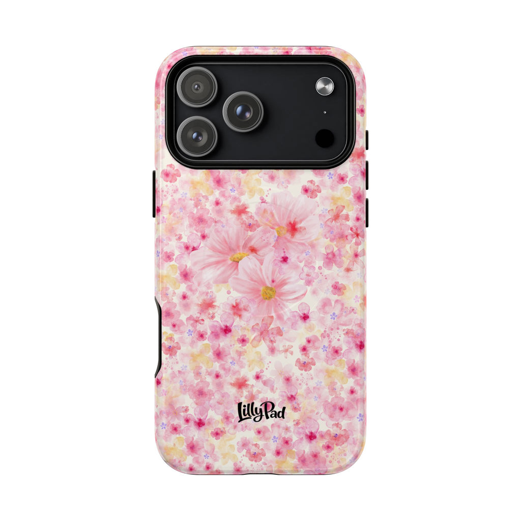 Pink Cherry Blossom Phone Case | Tough Magnetic Case