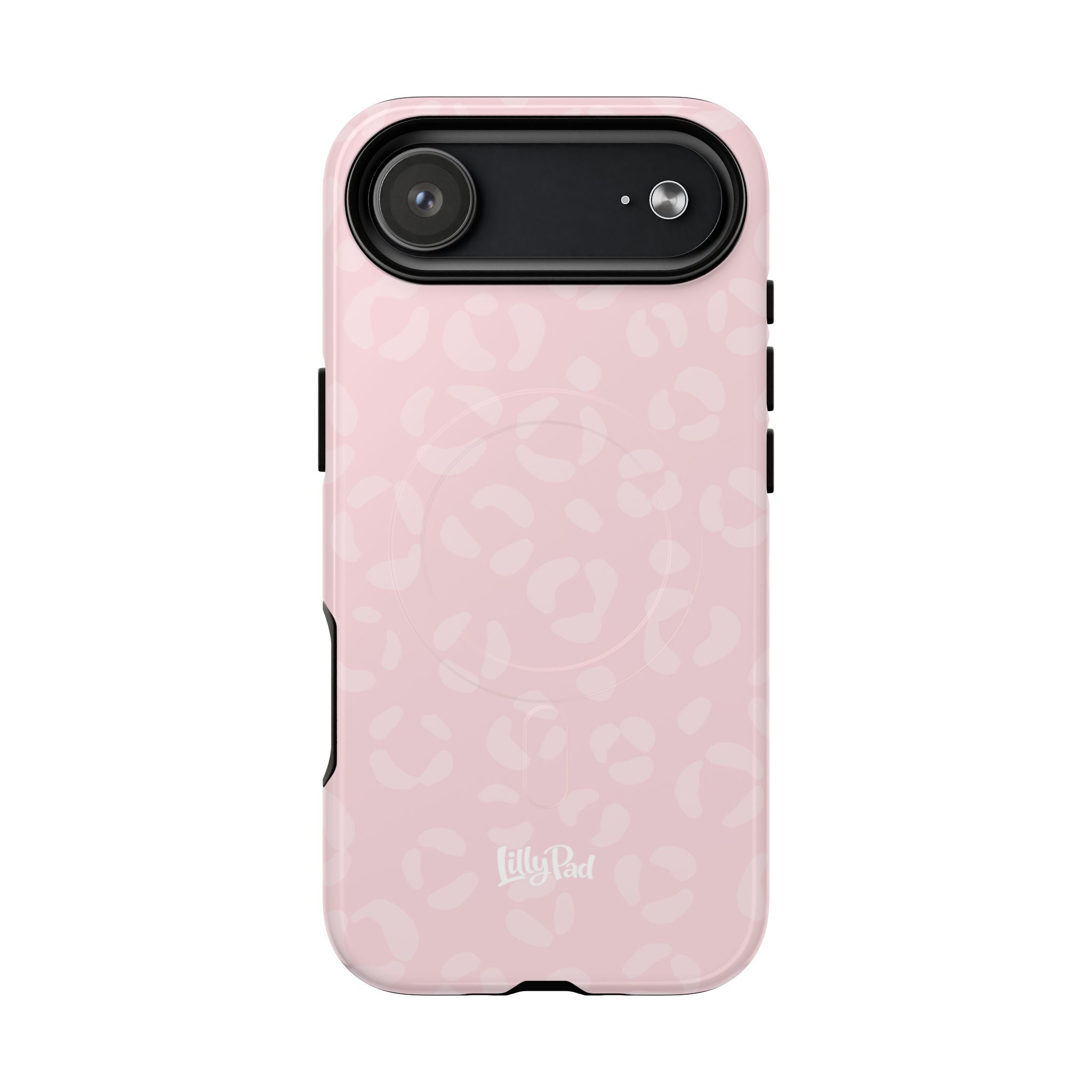Pink Leopard Print Phone Case | Tough Magnetic Case