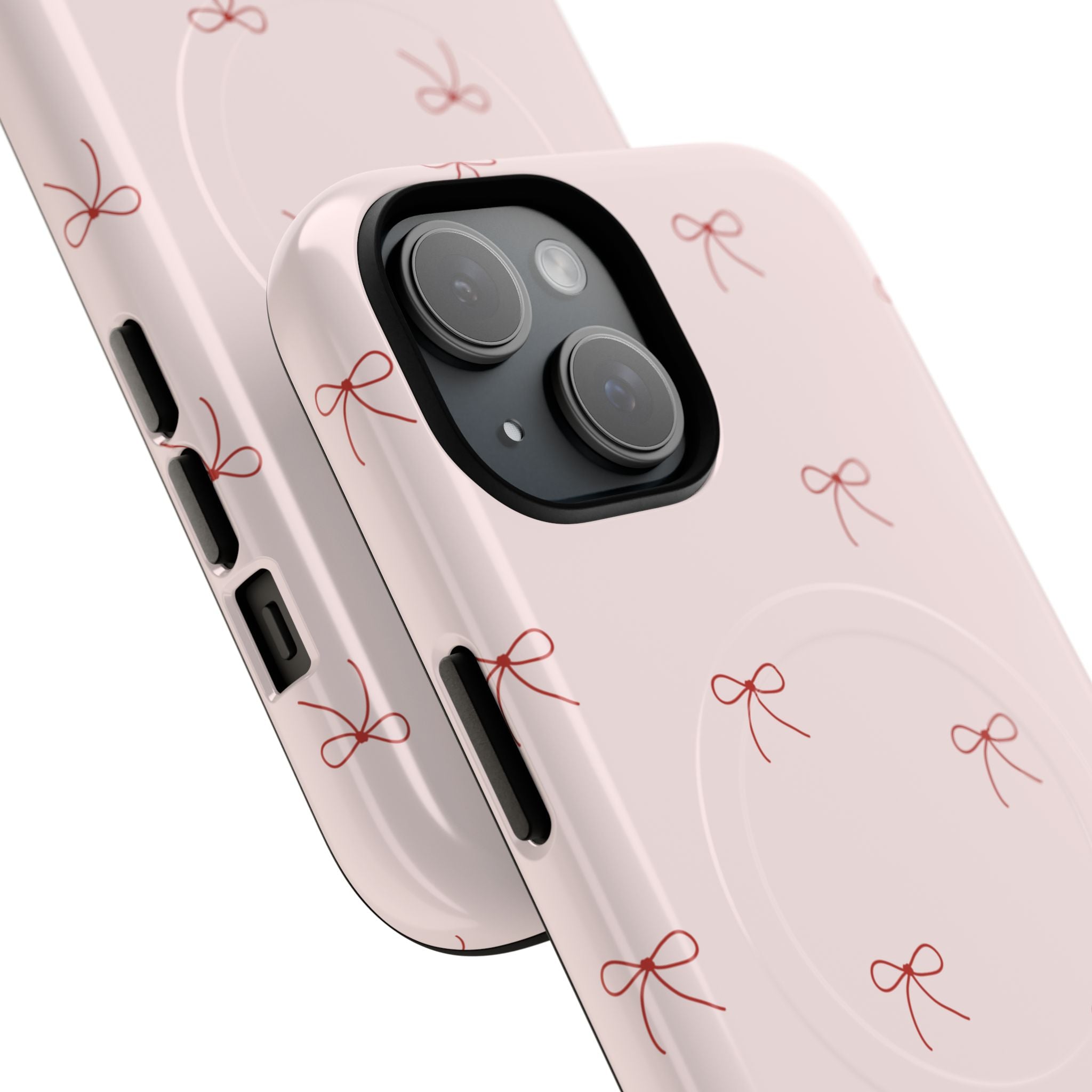Pink Tiny Bows Phone Case | Tough Magnetic Case