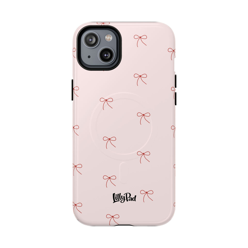 Pink Tiny Bows Phone Case | Tough Magnetic Case
