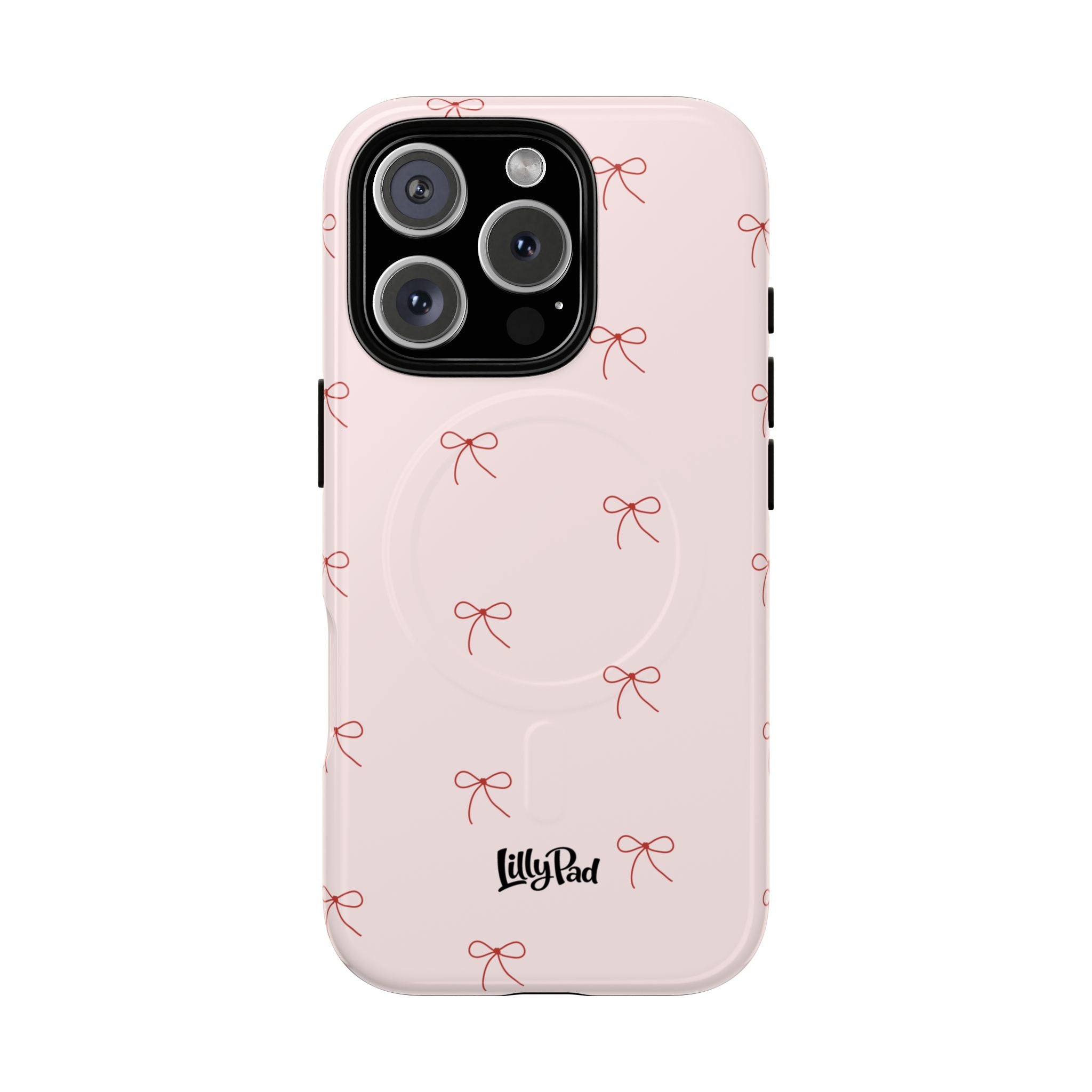 Pink Tiny Bows Phone Case | Tough Magnetic Case