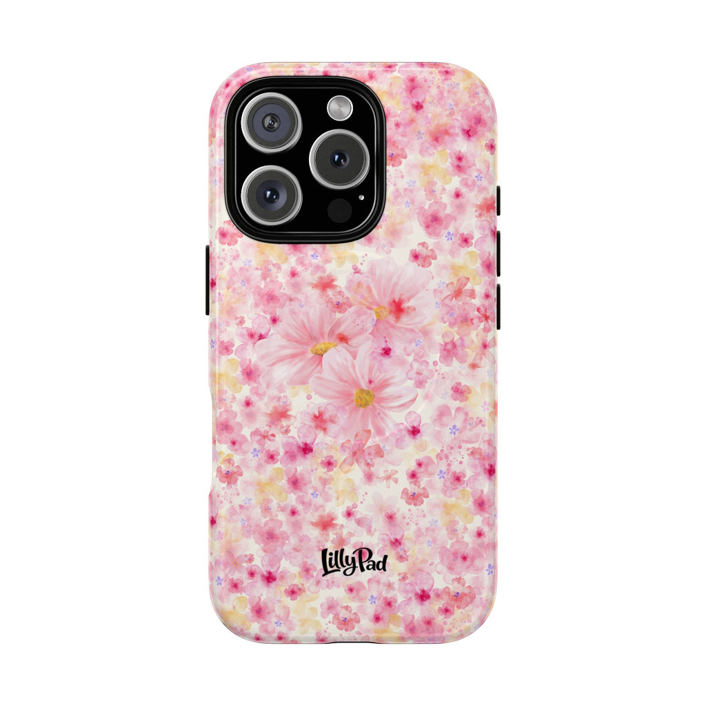 Pink Cherry Blossom Phone Case | Tough Magnetic Case