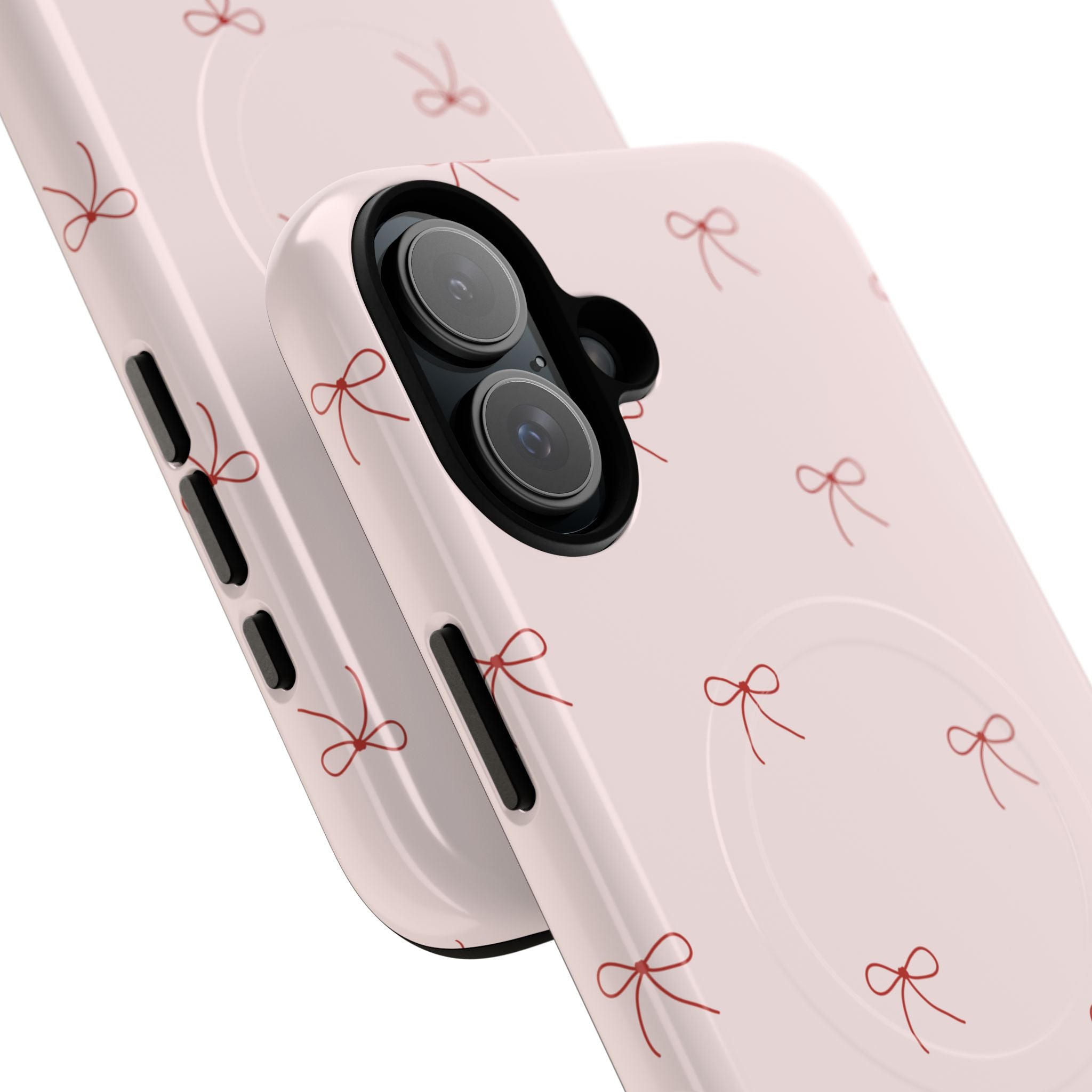 Pink Tiny Bows Phone Case | Tough Magnetic Case