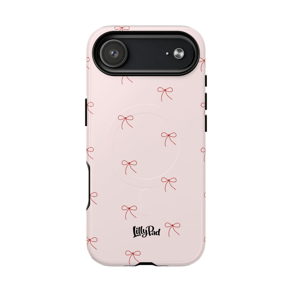 Pink Tiny Bows Phone Case | Tough Magnetic Case