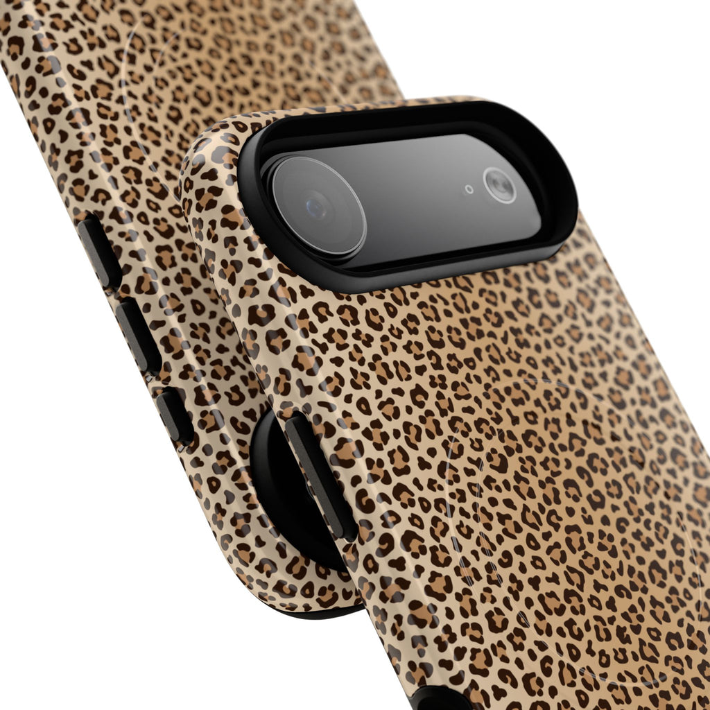 Leopard Print Phone Case | Tough Magnetic Case, Animal Print iPhone Cover