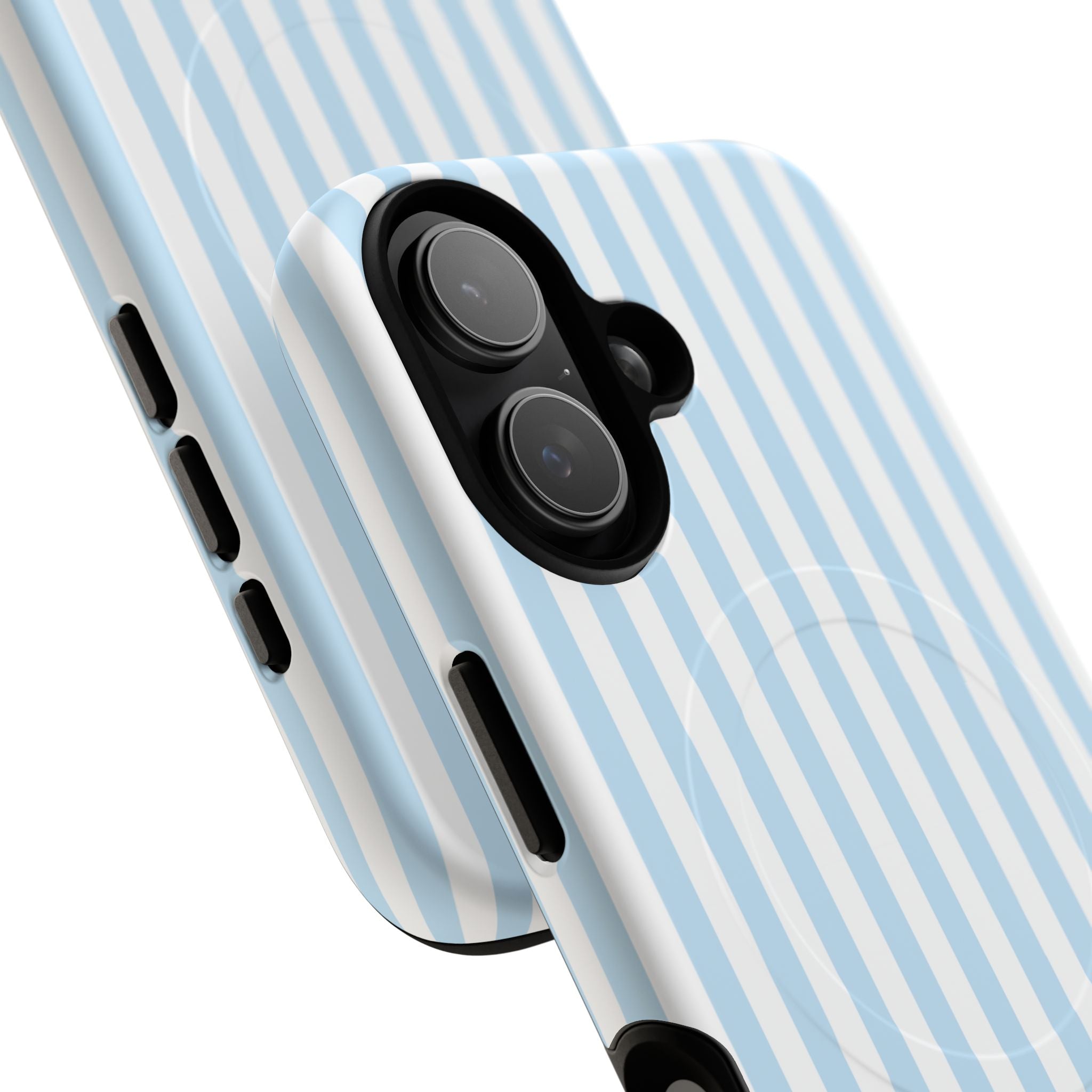 Blue Striped Pattern Phone Case | Tough Magnetic Case