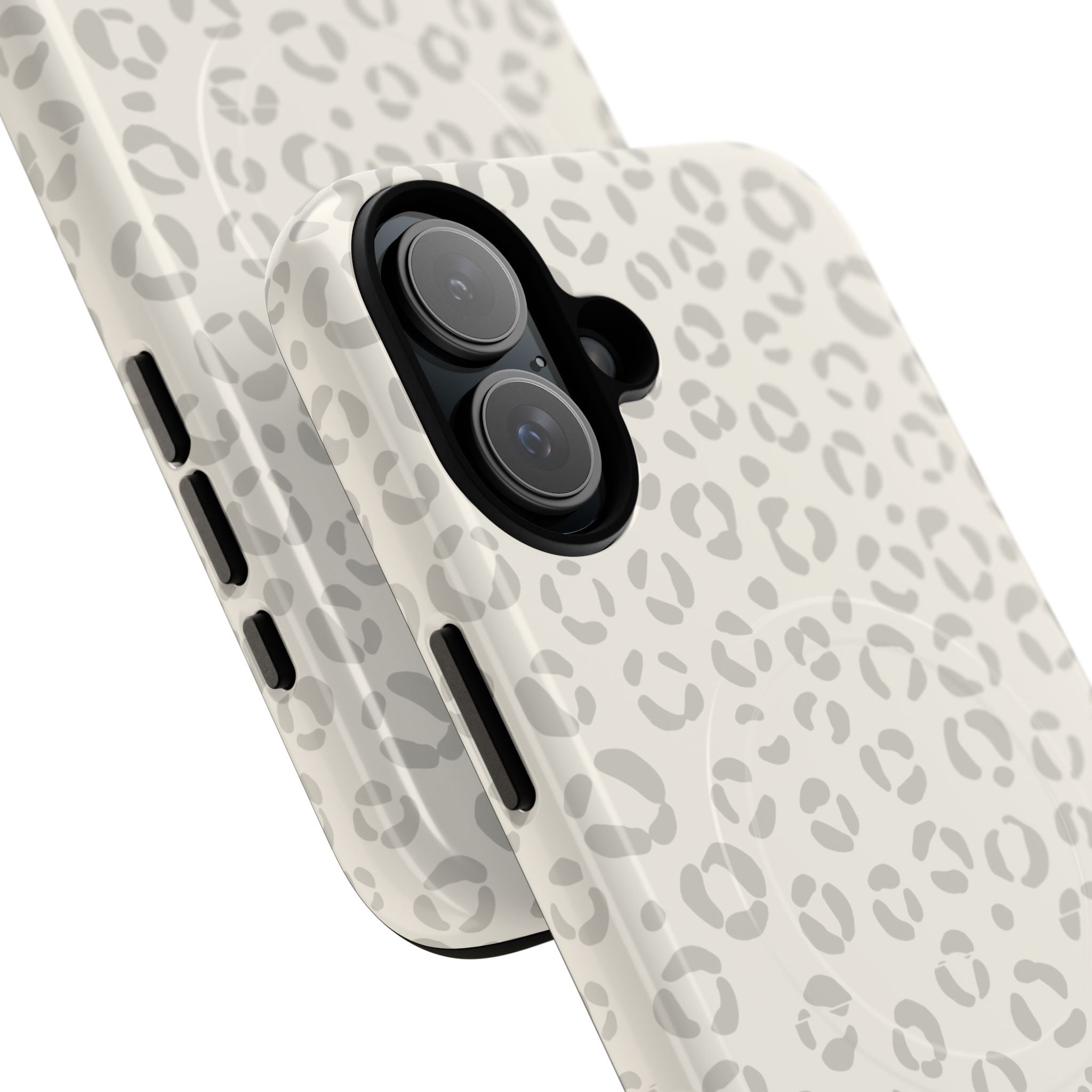 Neutral Leopard Print Tough Magnetic Case | Phone Case, Animal Pattern