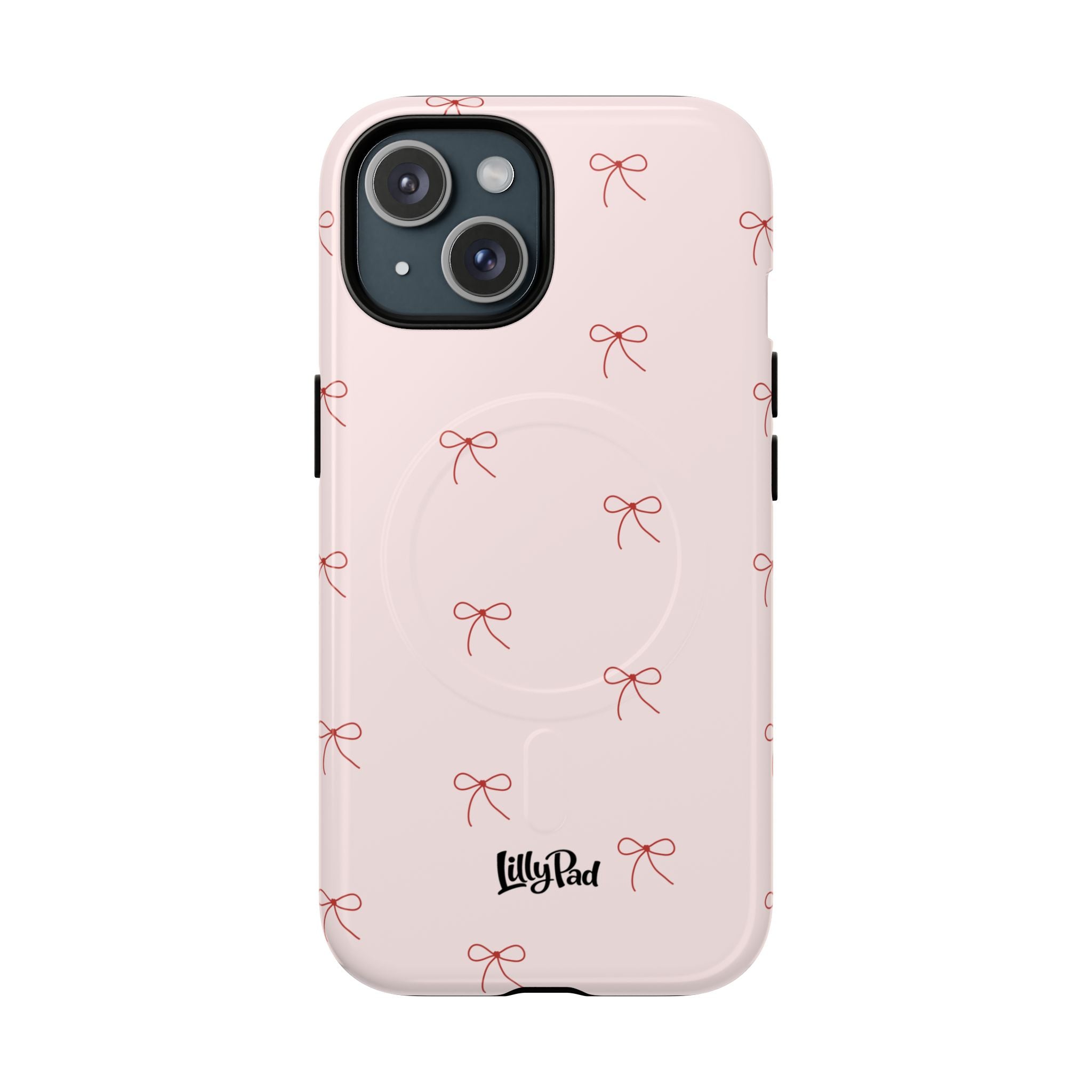 Pink Tiny Bows Phone Case | Tough Magnetic Case