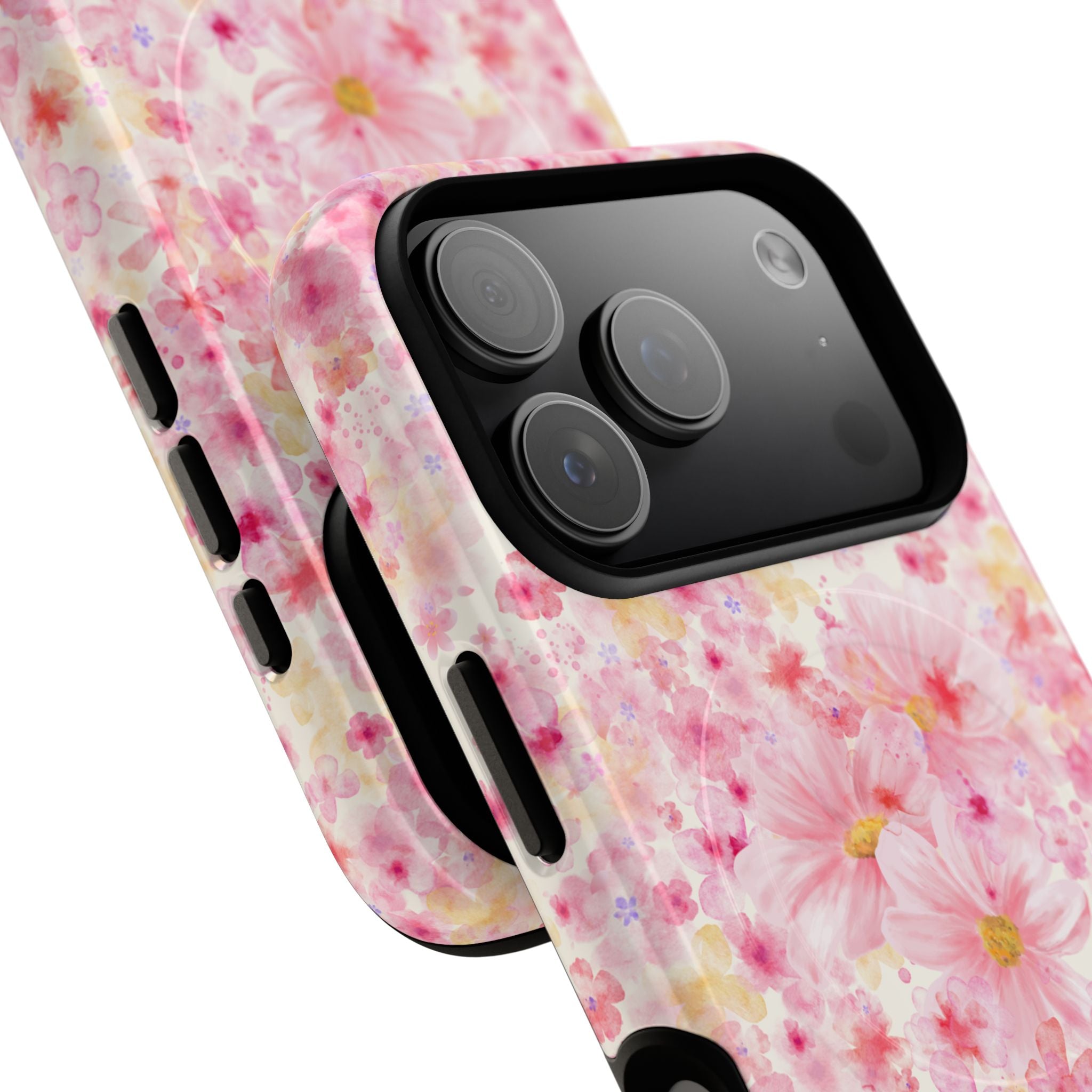 Pink Cherry Blossom Phone Case | Tough Magnetic Case