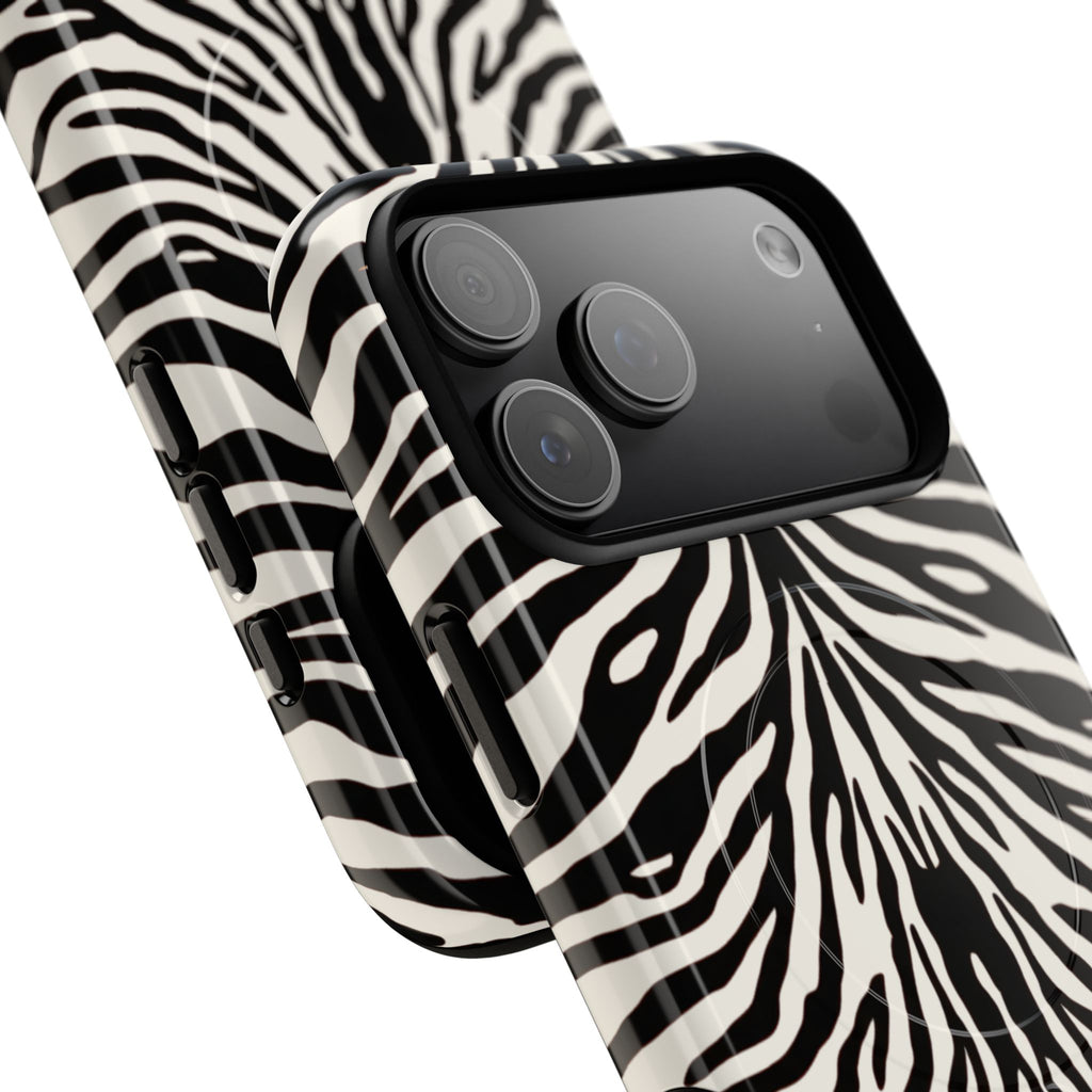 Zebra Stripes Phone Case | Tough Magnetic Case
