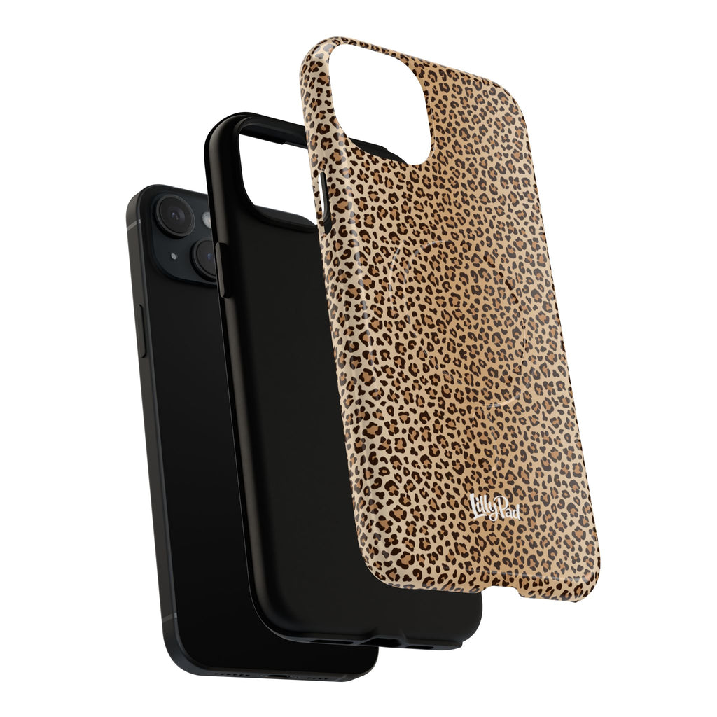 Leopard Print Phone Case | Tough Magnetic Case, Animal Print iPhone Cover