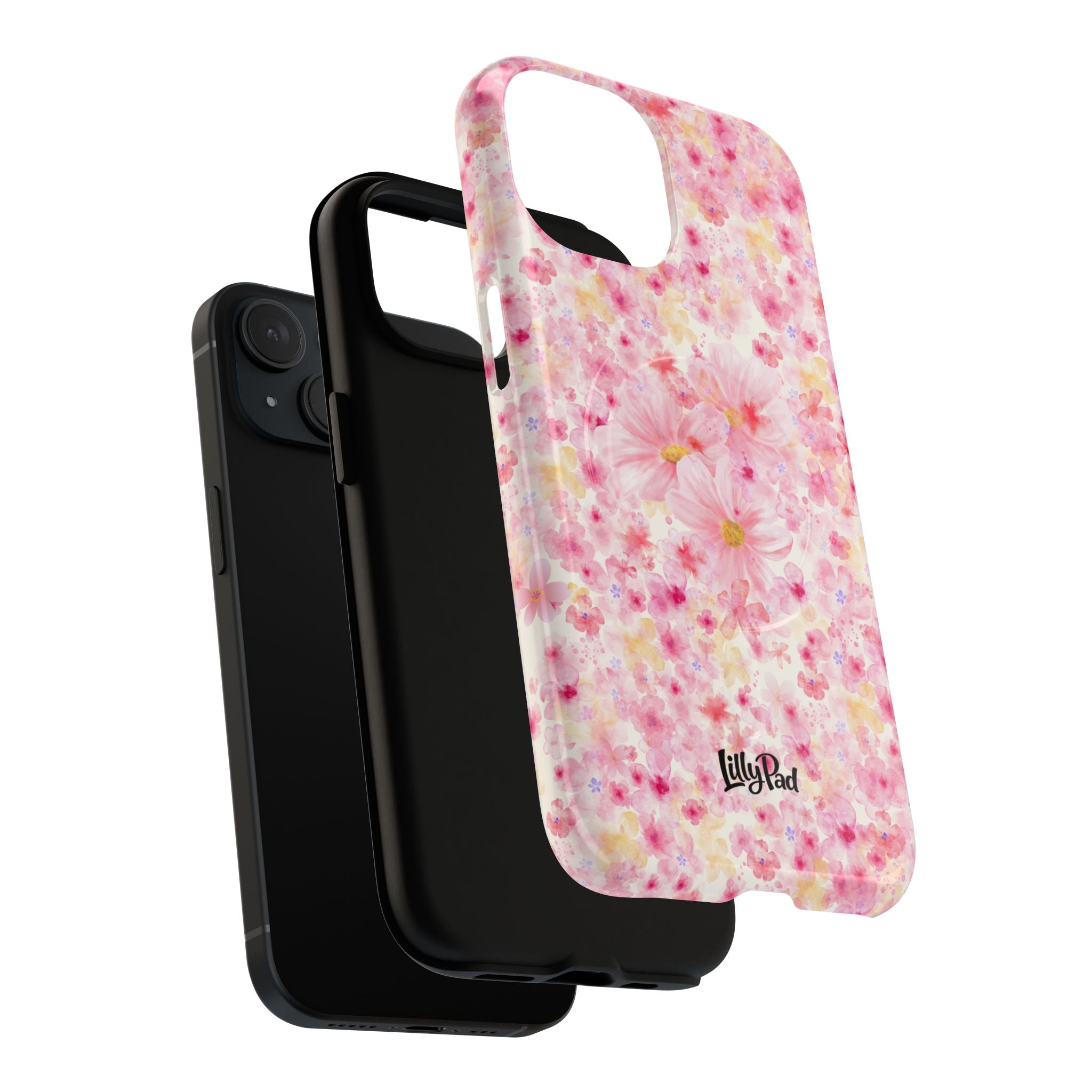 Pink Cherry Blossom Phone Case | Tough Magnetic Case