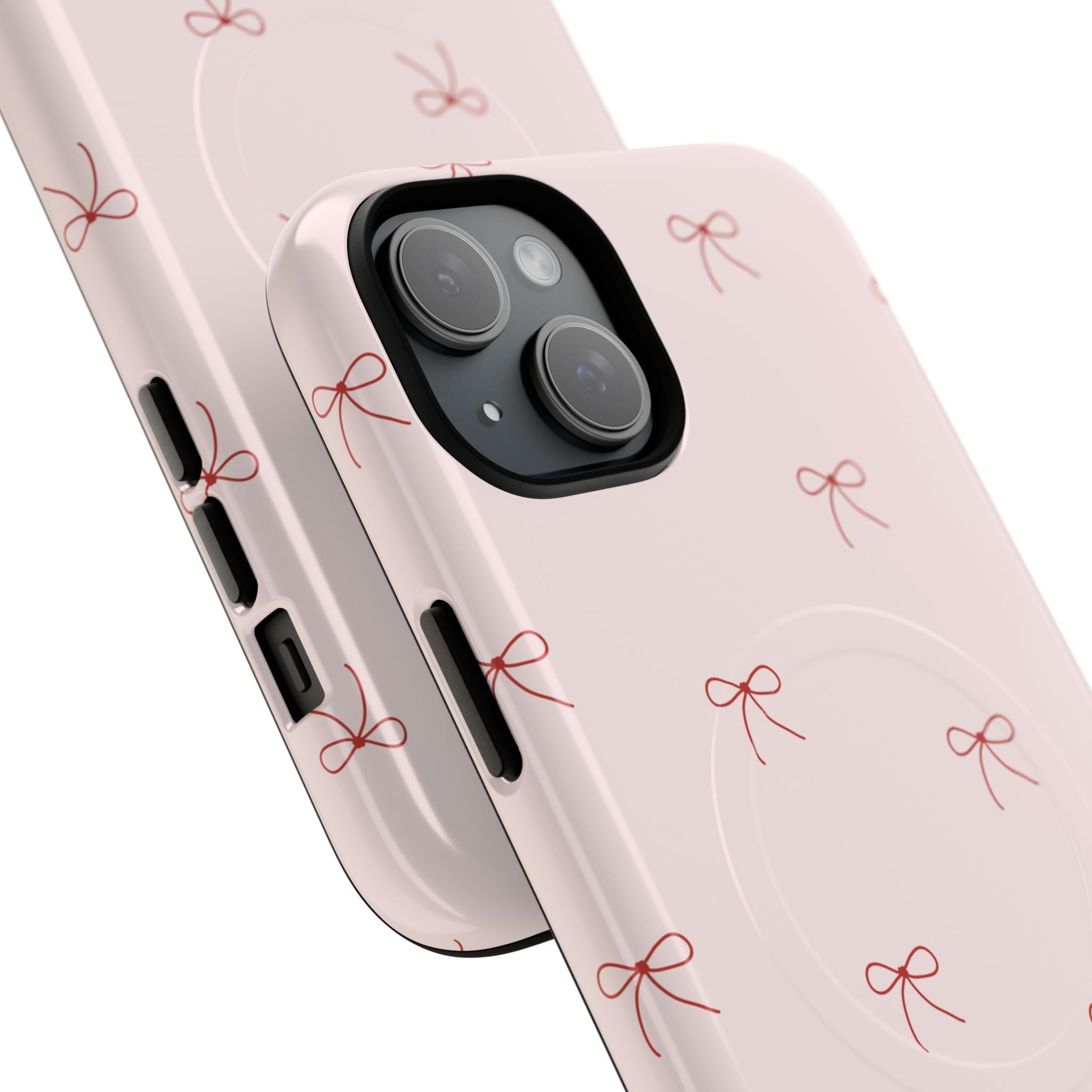 Pink Tiny Bows Phone Case | Tough Magnetic Case