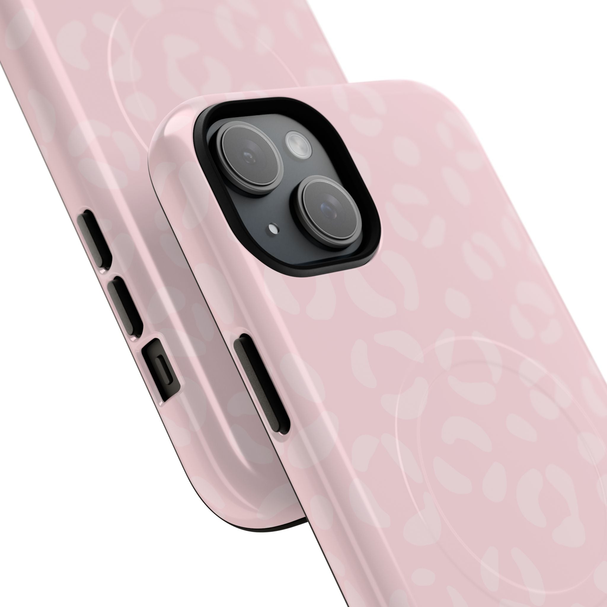 Pink Leopard Print Phone Case | Tough Magnetic Case