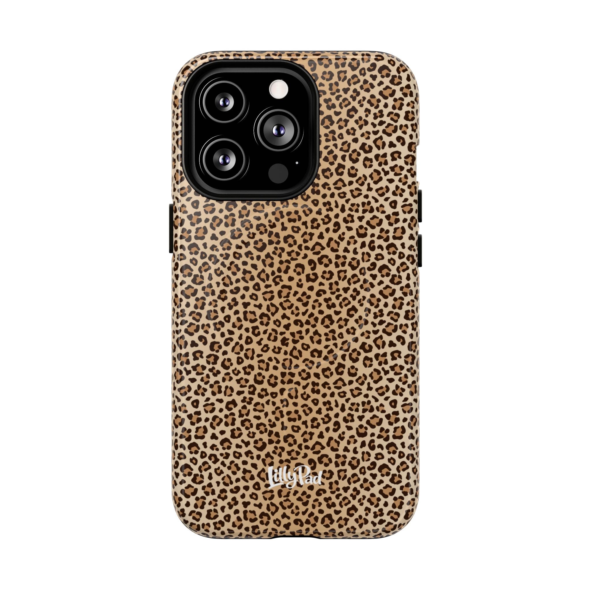 Leopard Print Phone Case | Tough Magnetic Case, Animal Print iPhone Cover