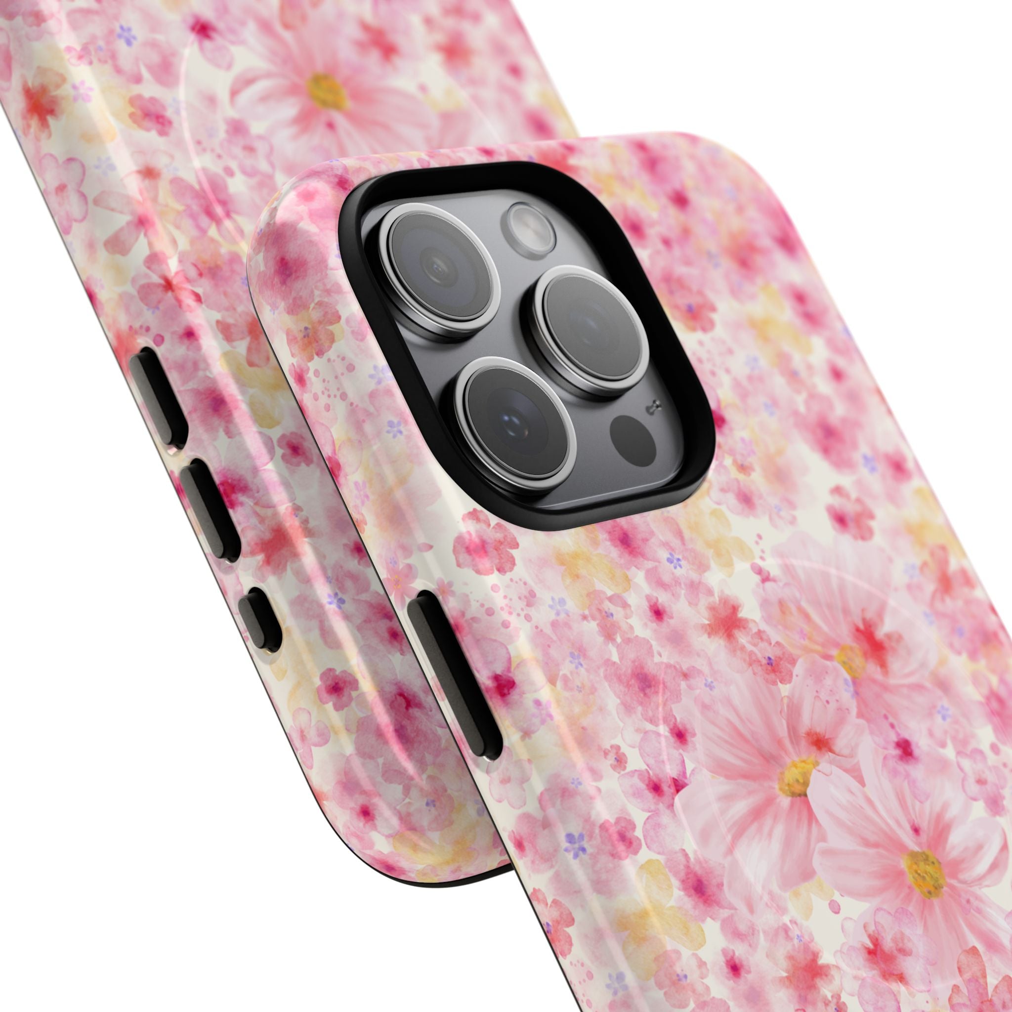 Pink Cherry Blossom Phone Case | Tough Magnetic Case