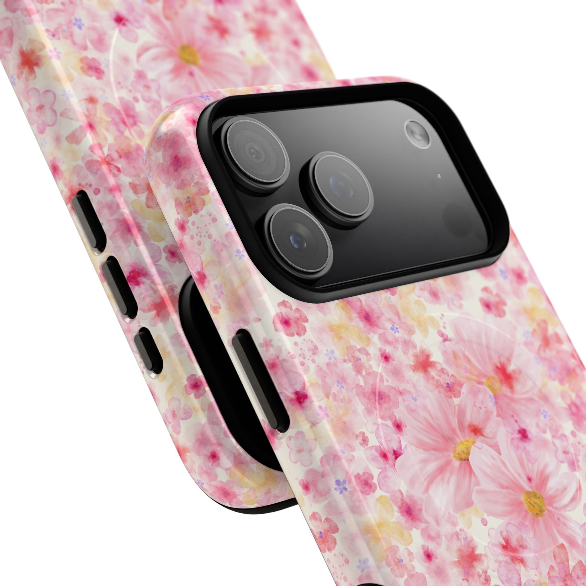 Pink Cherry Blossom Phone Case | Tough Magnetic Case