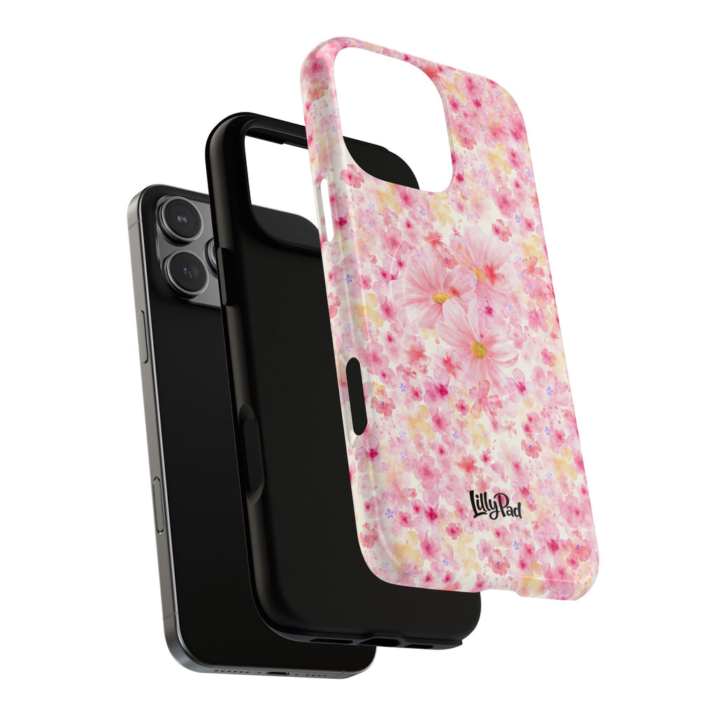 Pink Cherry Blossom Phone Case | Tough Magnetic Case