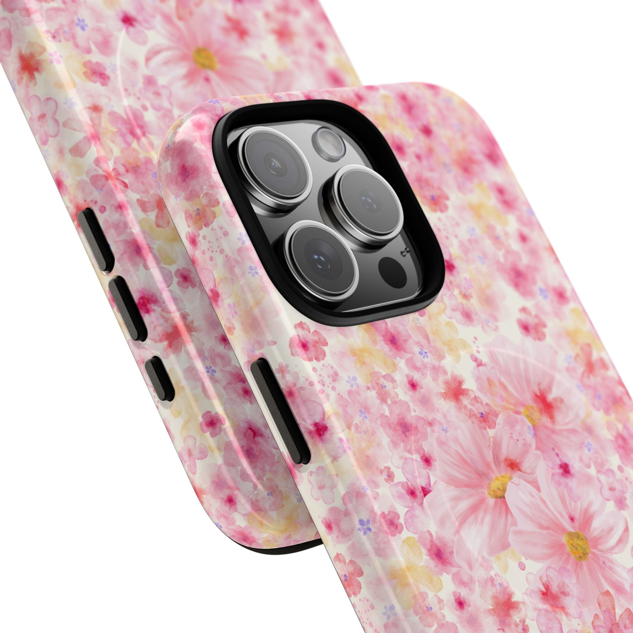 Pink Cherry Blossom Phone Case | Tough Magnetic Case