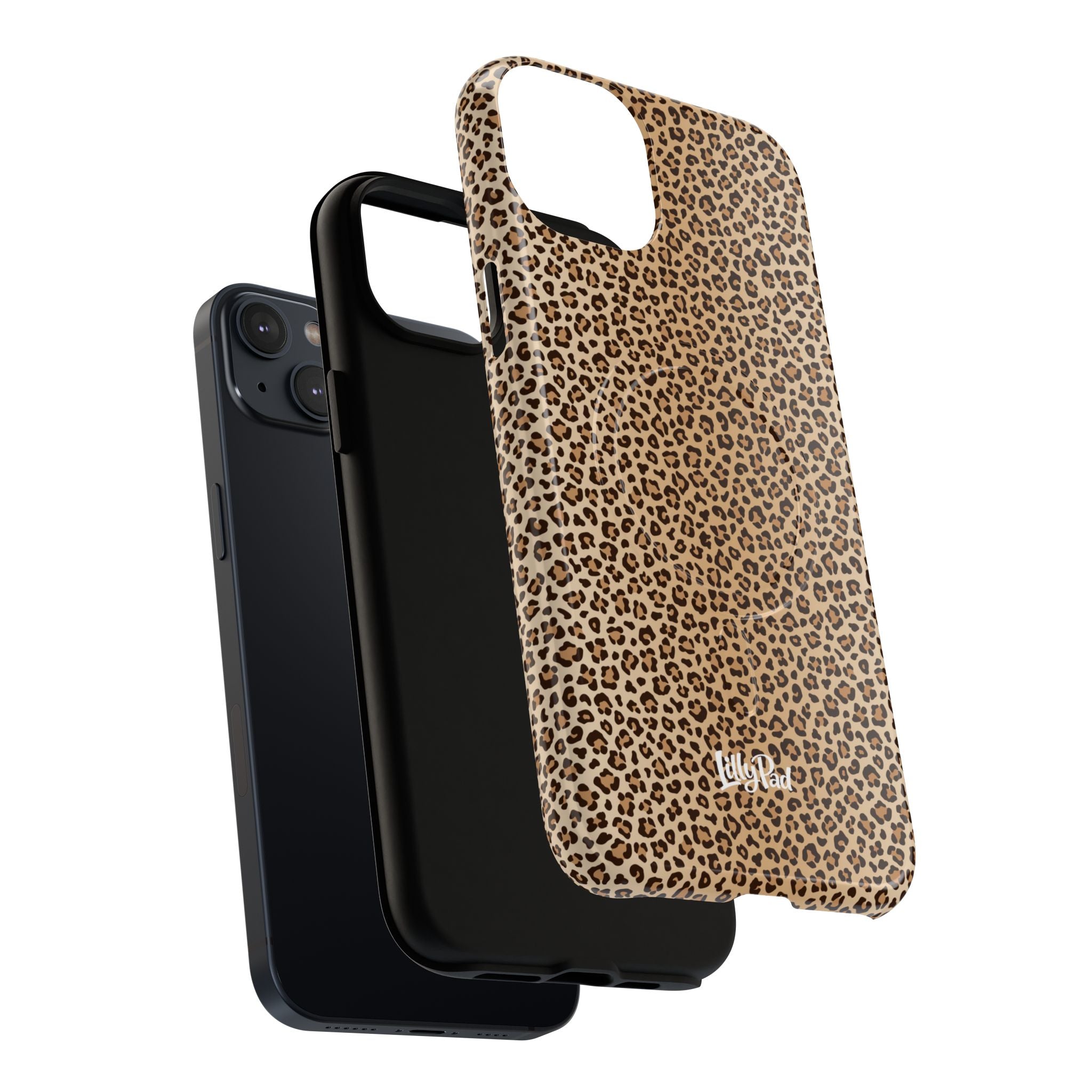 Leopard Print Phone Case | Tough Magnetic Case, Animal Print iPhone Cover