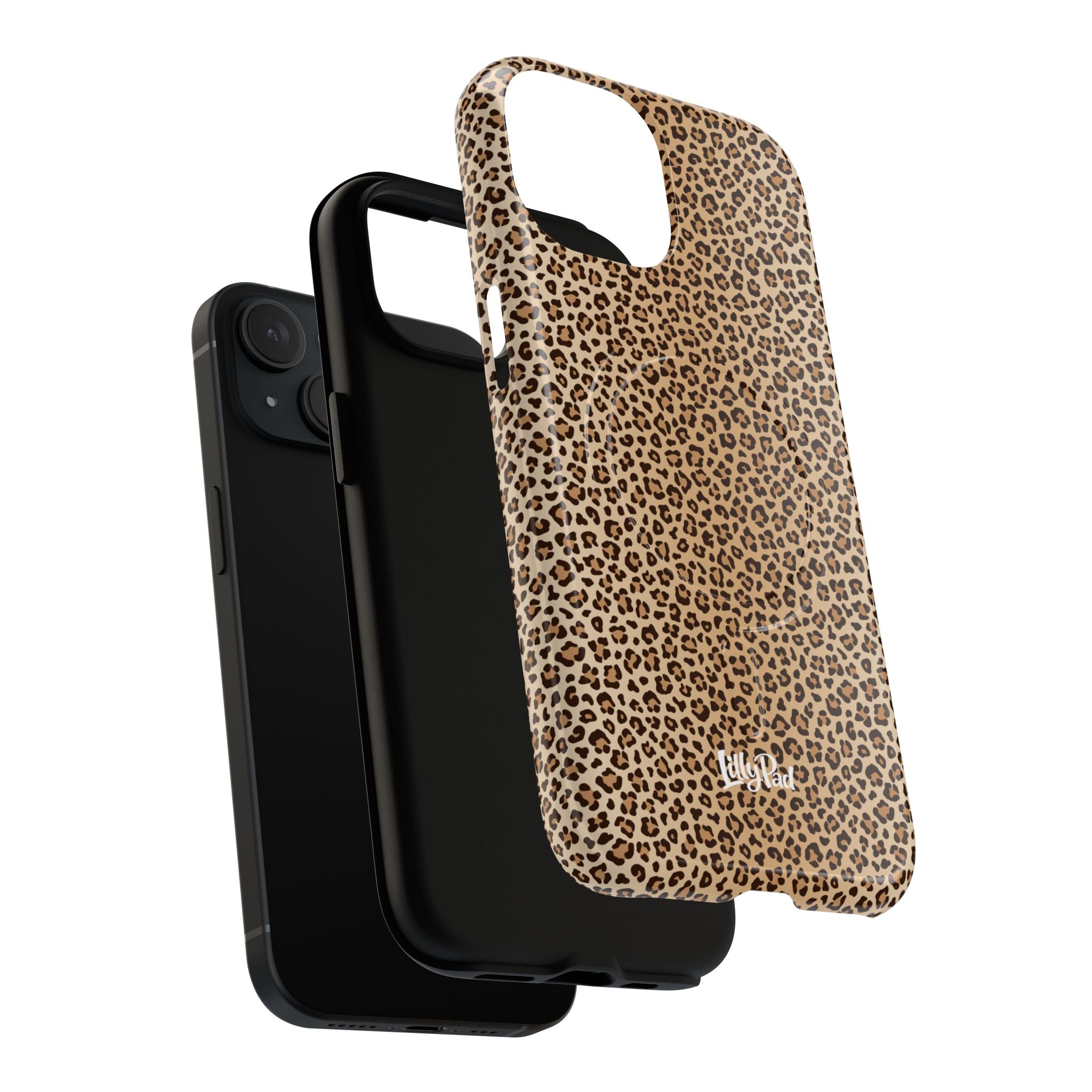 Leopard Print Phone Case | Tough Magnetic Case, Animal Print iPhone Cover