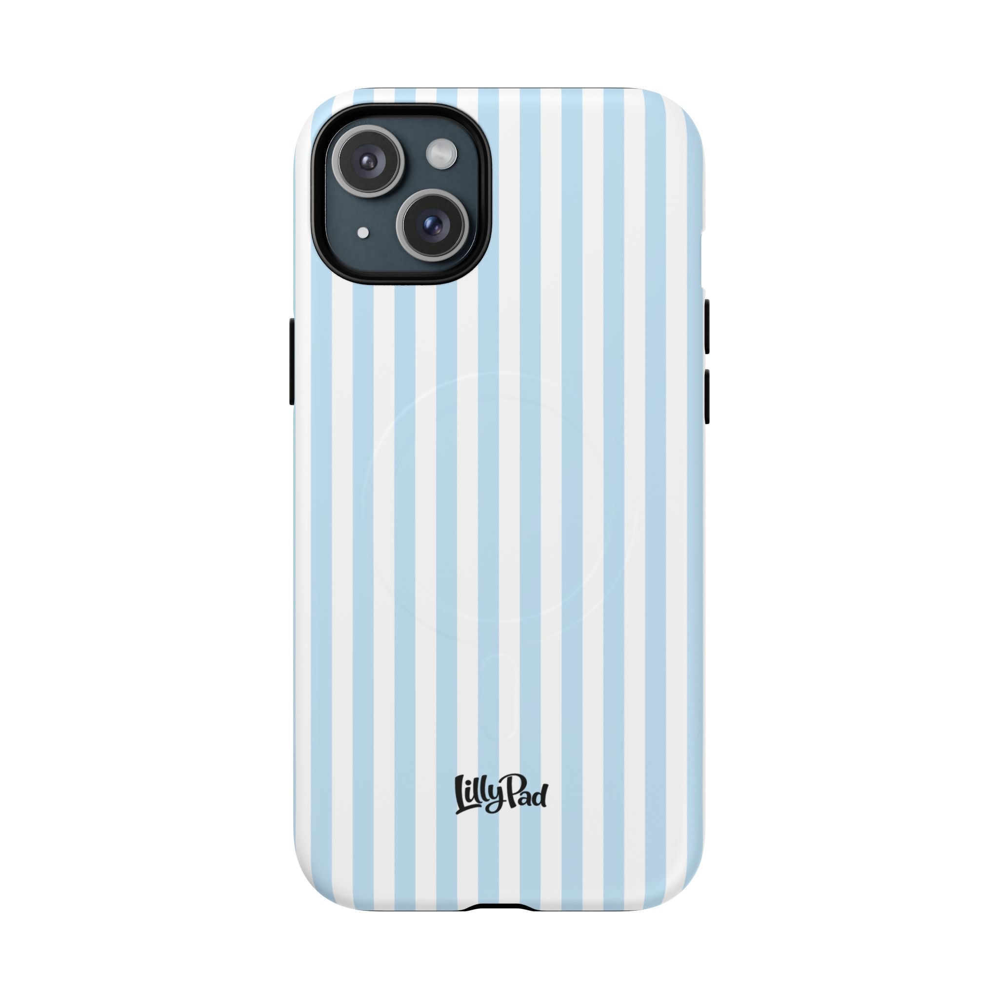 Blue Striped Pattern Phone Case | Tough Magnetic Case