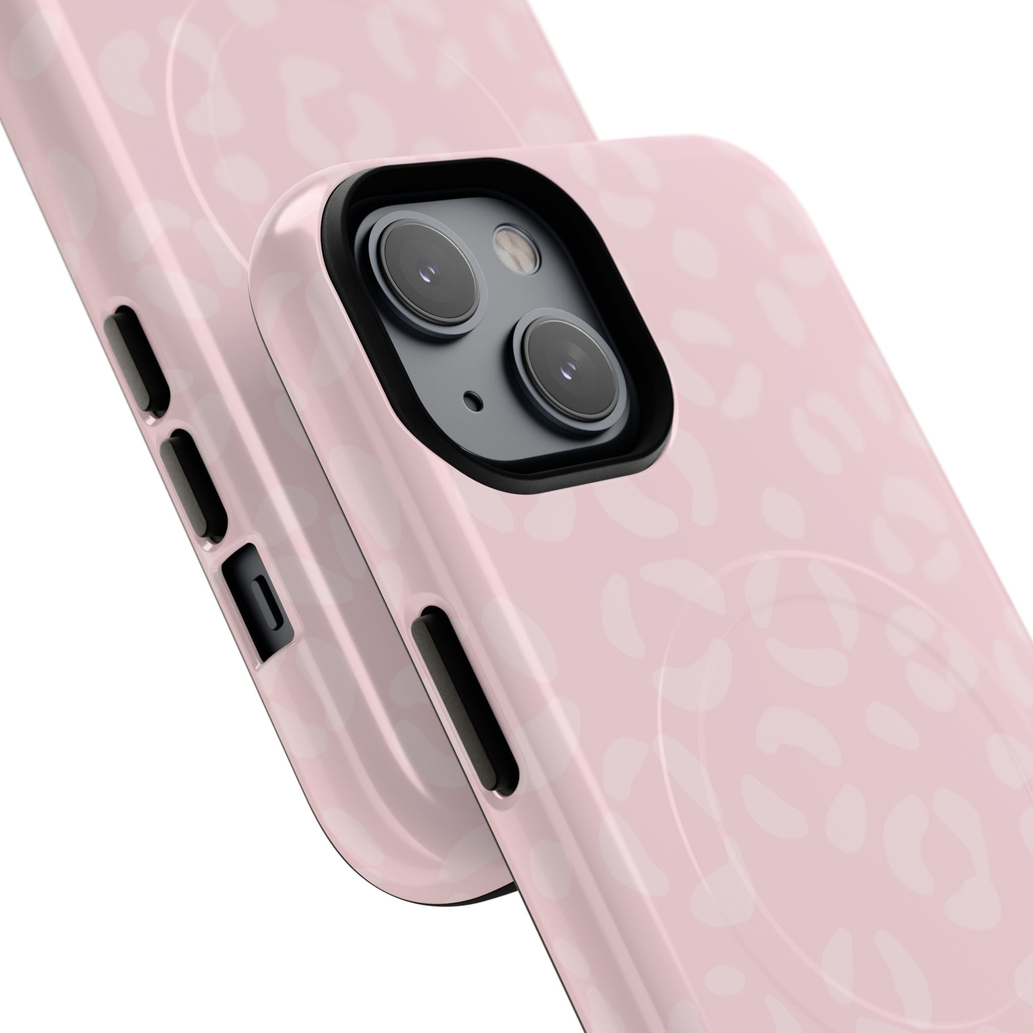 Pink Leopard Print Phone Case | Tough Magnetic Case