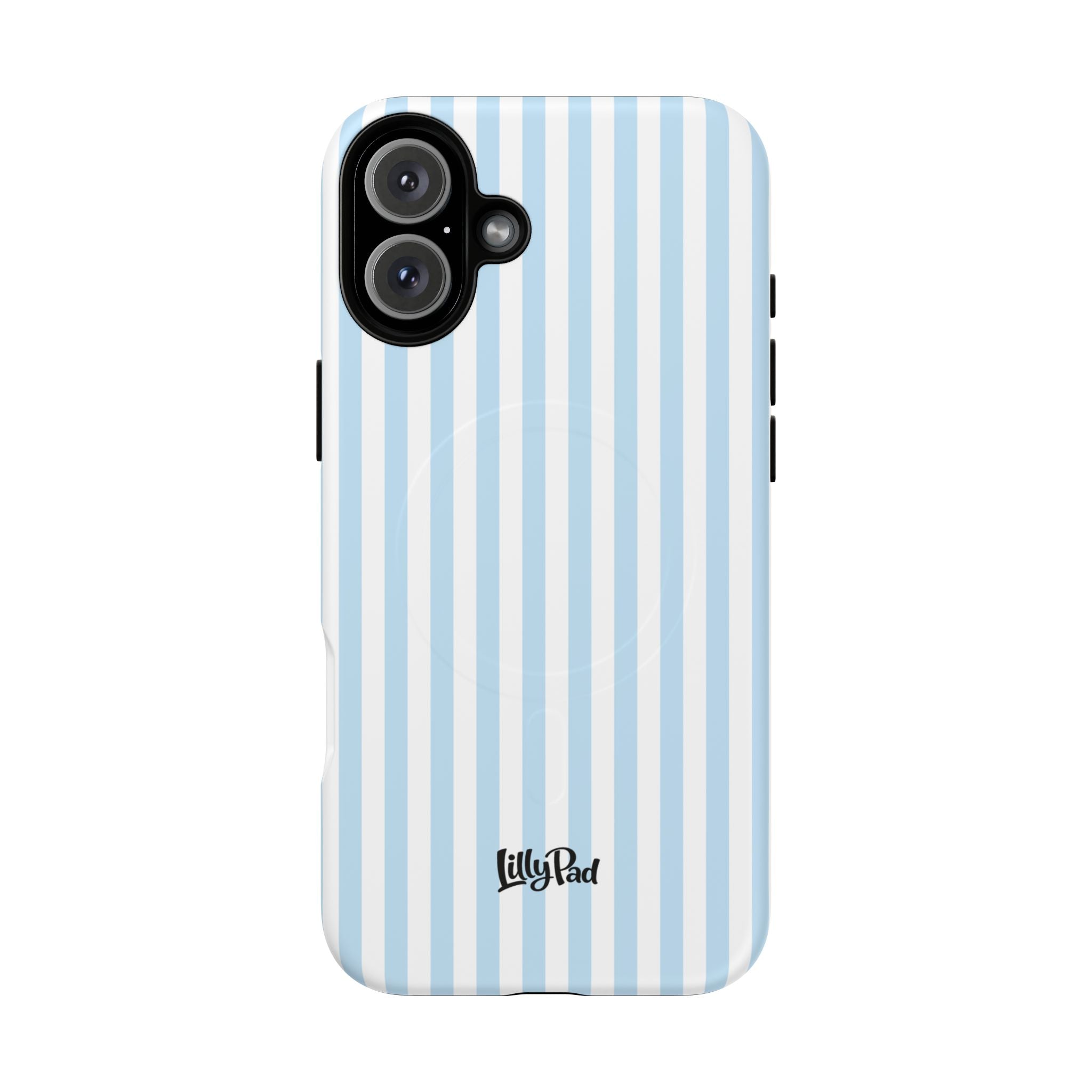 Blue Striped Pattern Phone Case | Tough Magnetic Case