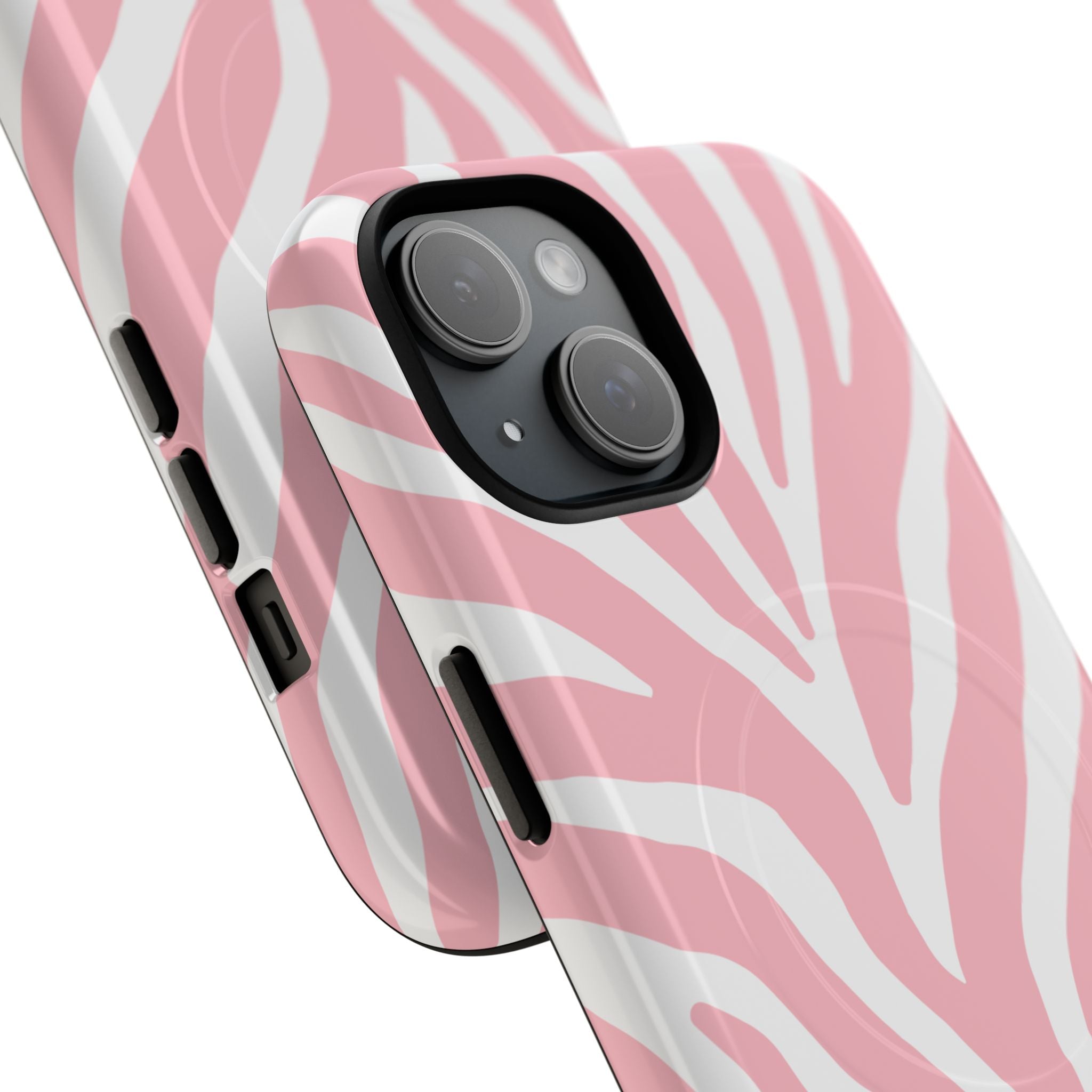 Pink Zebra Print Phone Case | Magnetic Case