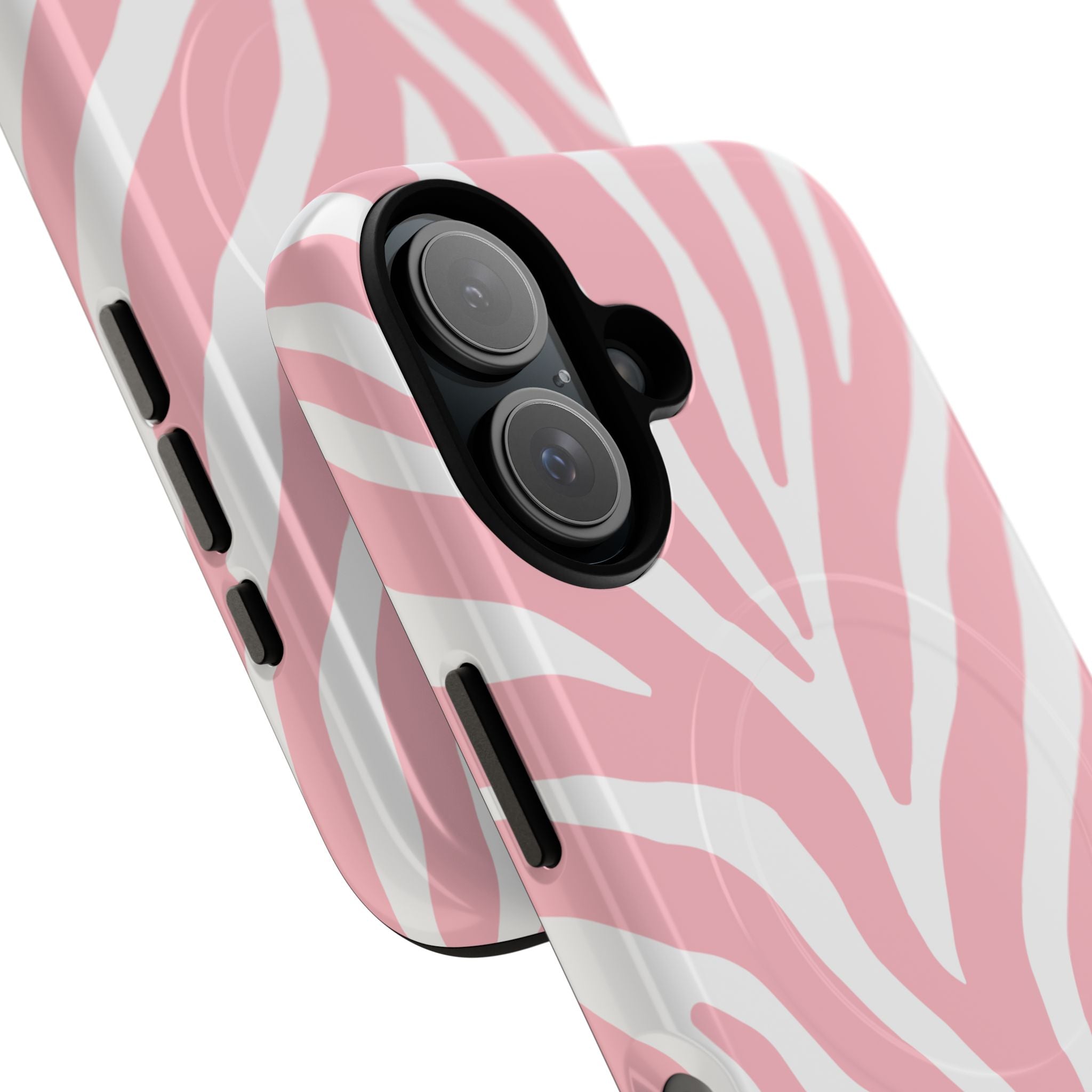 Pink Zebra Print Phone Case | Magnetic Case