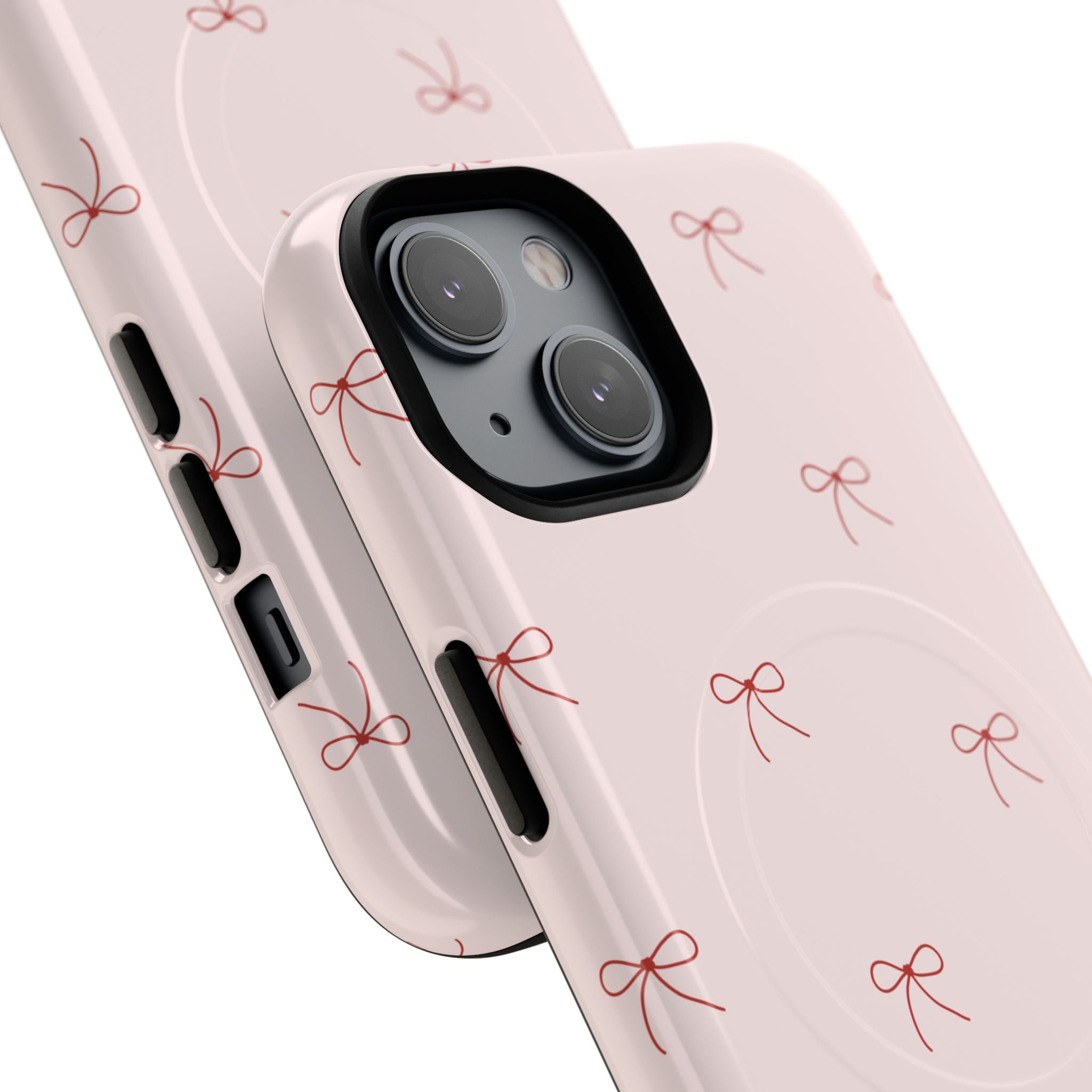 Pink Tiny Bows Phone Case | Tough Magnetic Case