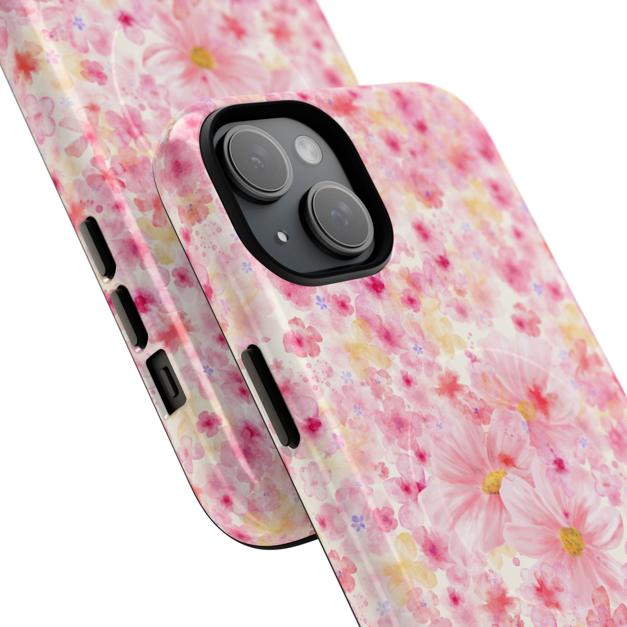 Pink Cherry Blossom Phone Case | Tough Magnetic Case