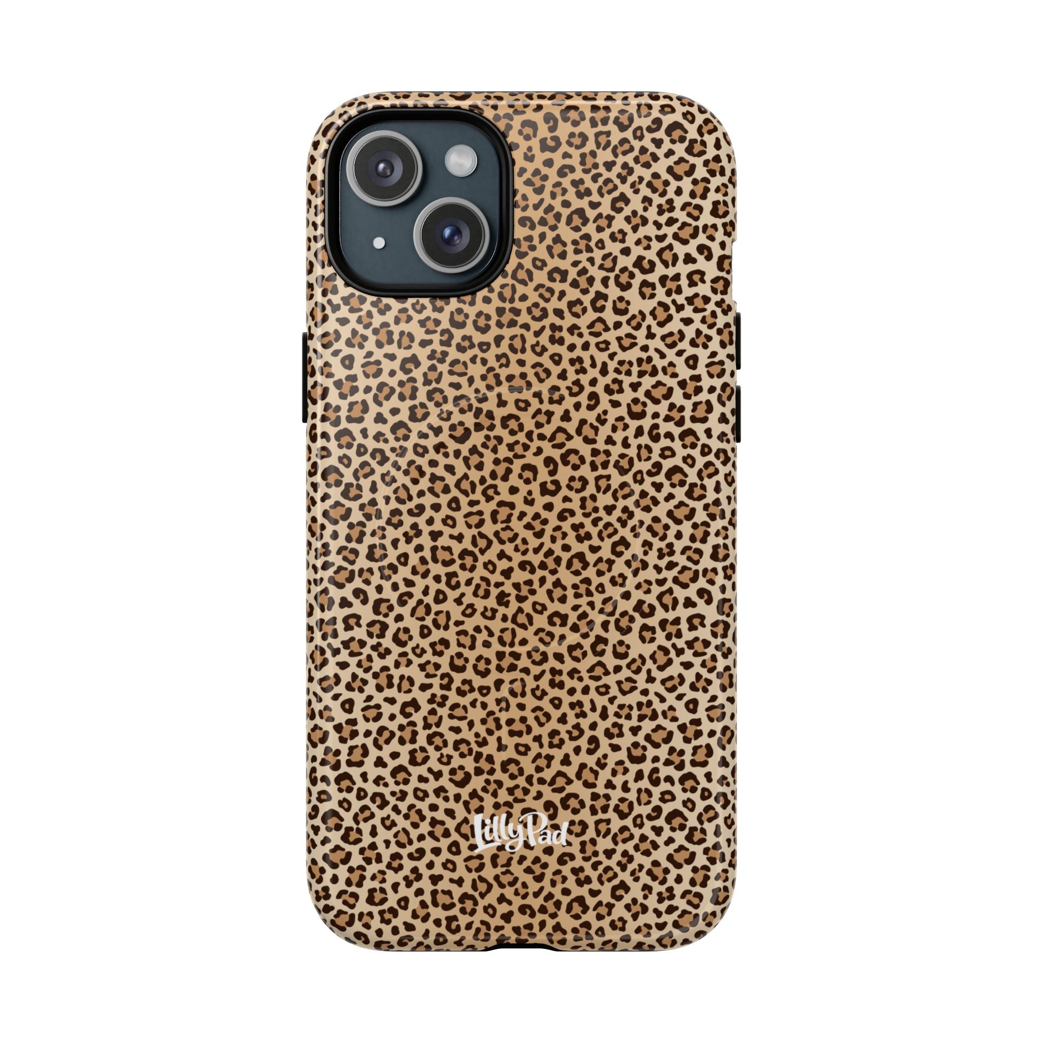 Leopard Print Phone Case | Tough Magnetic Case, Animal Print iPhone Cover